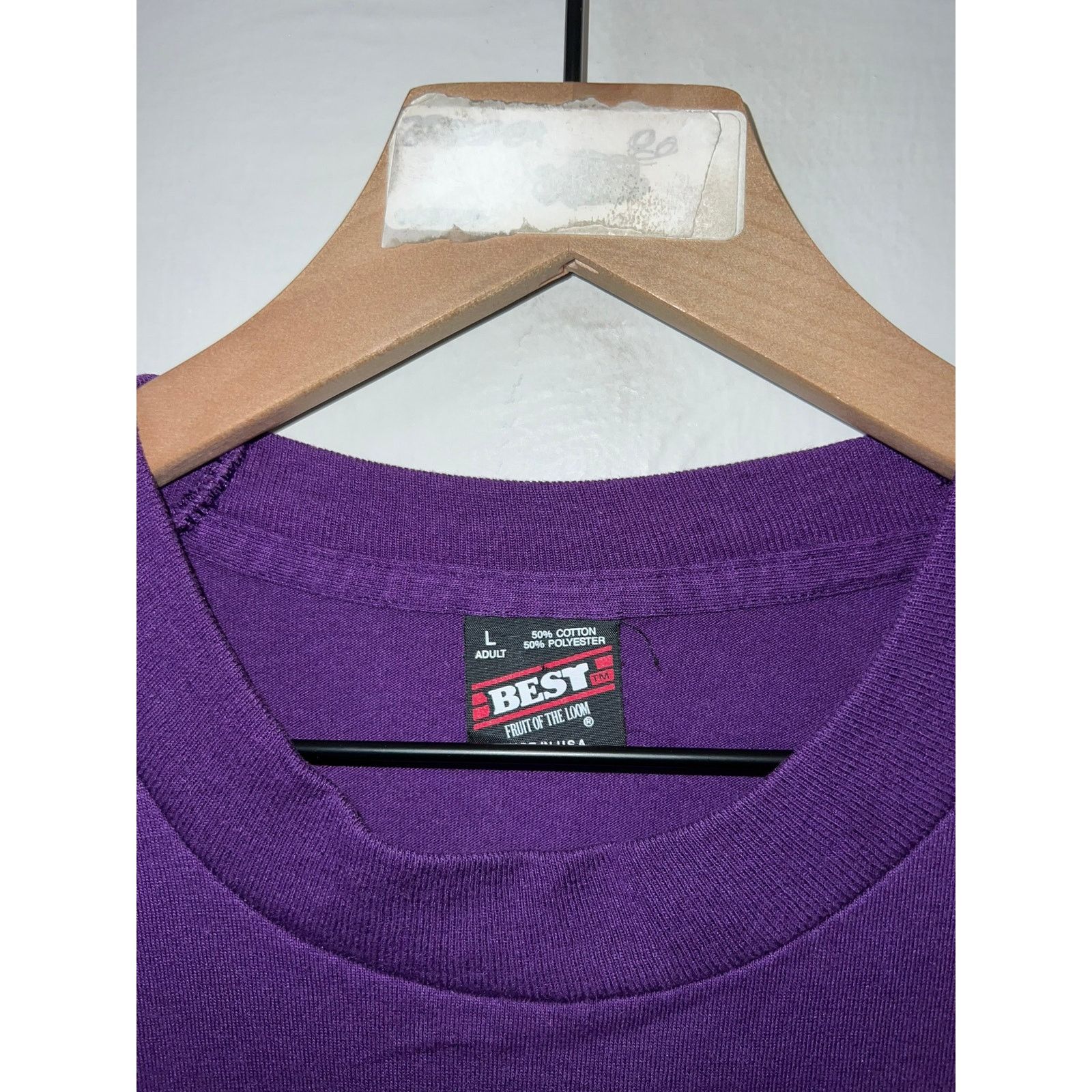 Vintage Vintage Wild Truth Shirt 10 To 20 Purple Tee VTG 90s Large Size US L / EU 52-54 / 3 - 4 Thumbnail