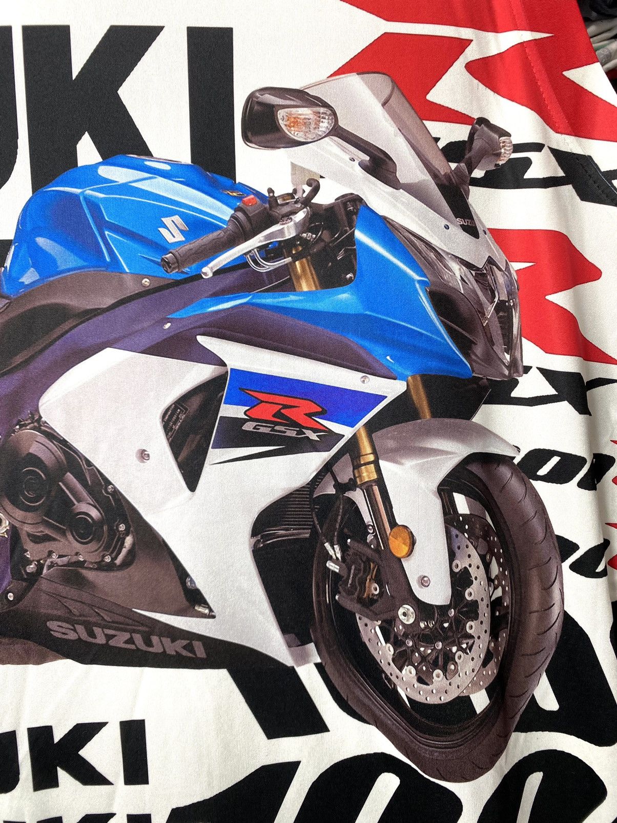 Honda Suzuki Sport Motorcycle R GSX Racing Sleeveless T Shirt Size US M / EU 48-50 / 2 - 4 Thumbnail