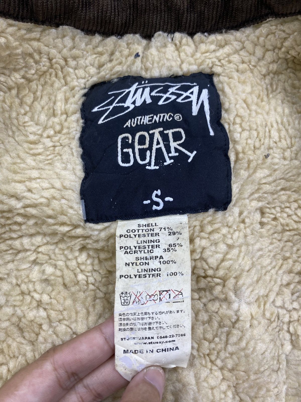 Stussy 90s Stussy Garment Multipocket Corduroy Chore Jacket Size US M / EU 48-50 / 2 - 10 Thumbnail
