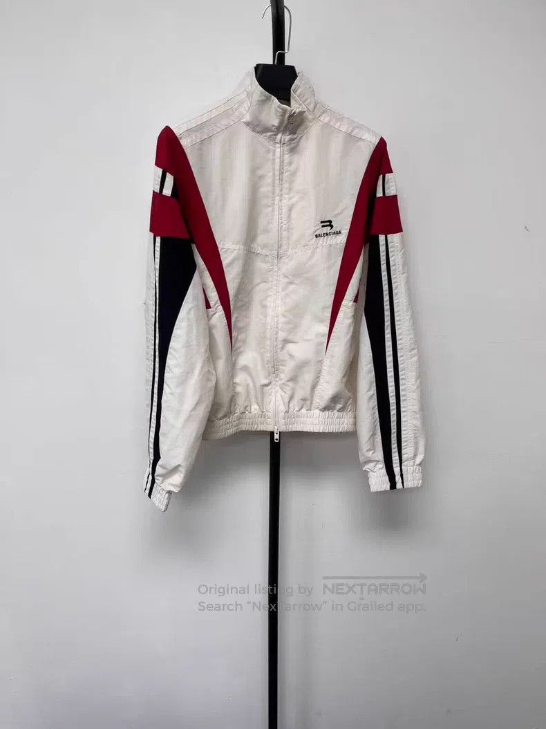 Balenciaga Balenciaga Color Block Stand Collar Zipper Size S / US 4 / IT 40 - 1 Thumbnail