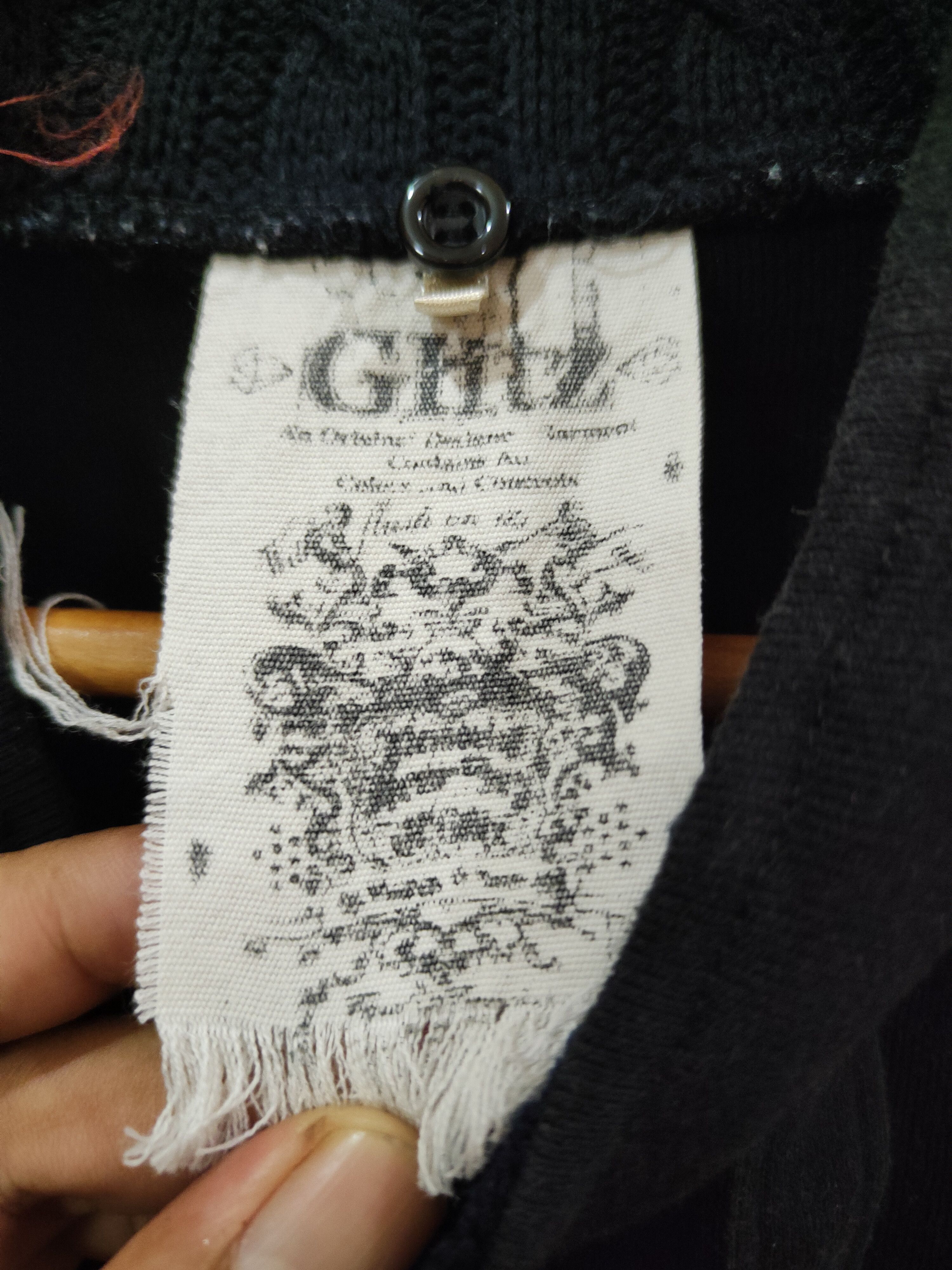 Japanese Brand GHTZ Chrome Hearts Inspired Sweater with extra long sleeves Size S / US 4 / IT 40 - 8 Thumbnail