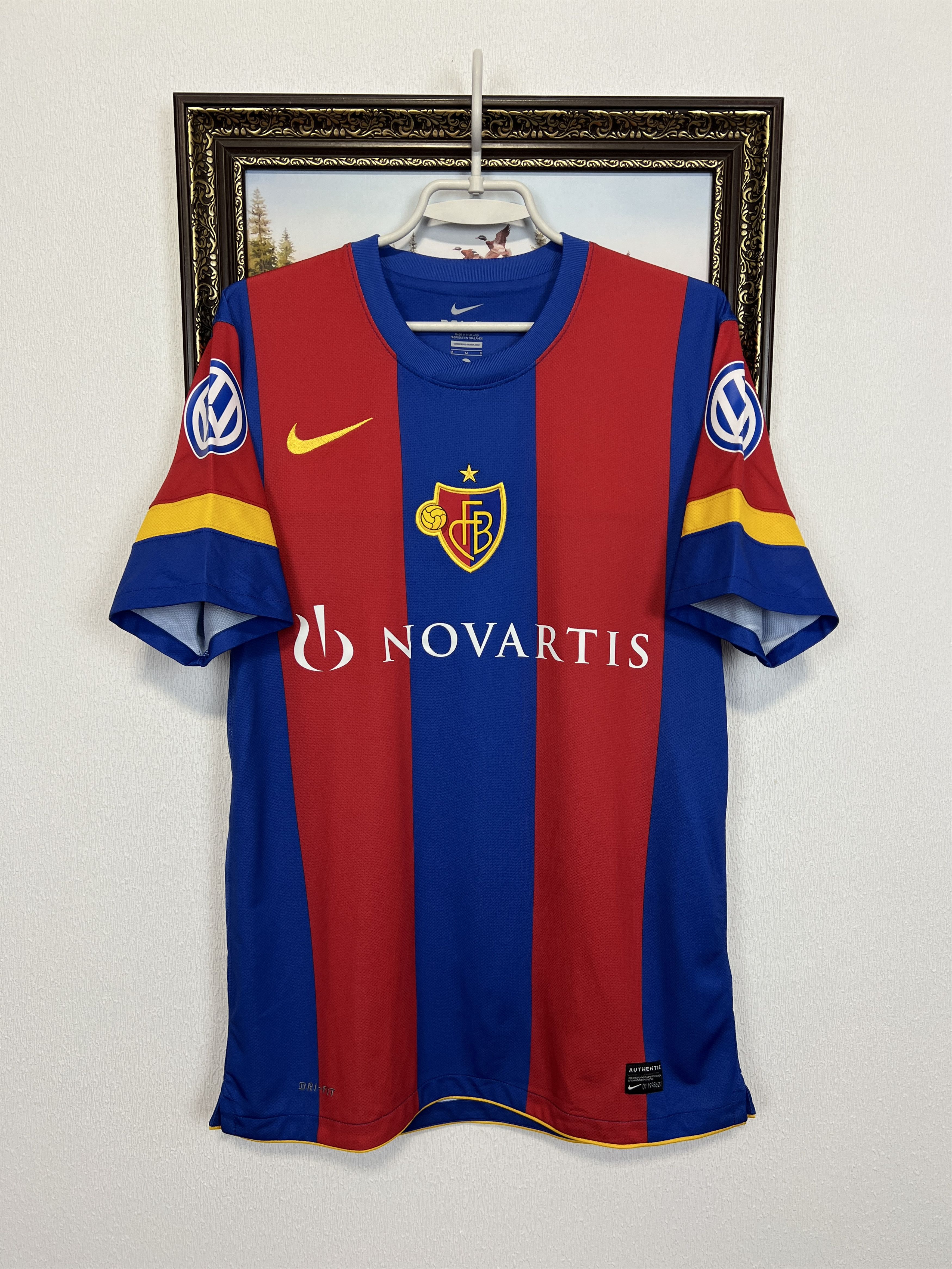 Nike Basel 1893 Home football shirt Soccer Jersey Trikot Rare Size US M / EU 48-50 / 2 - 1 Thumbnail