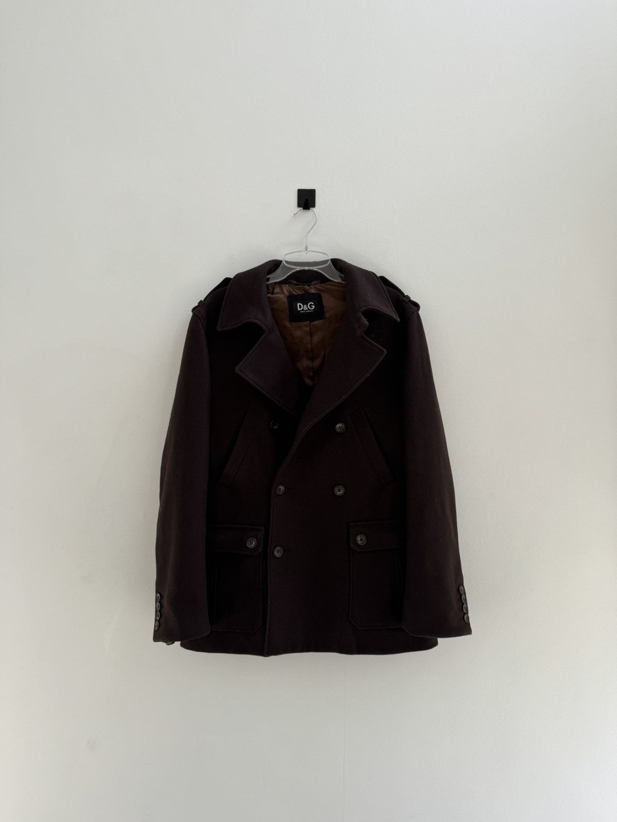 Dolce & Gabbana Dolce & Gabbana cashmere coat Size US L / EU 52-54 / 3 - 1 Thumbnail