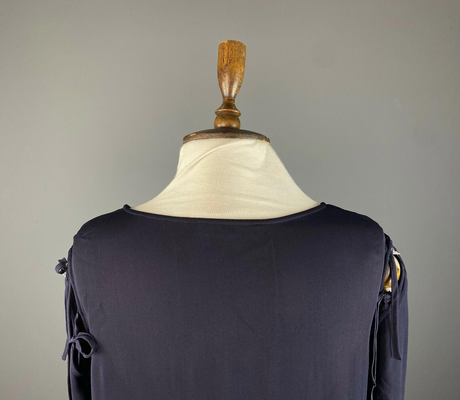 Designer Dorothee Schumacher Silk Open Shoulder Blouse Shirt Size 2 Size XS / US 0-2 / IT 36-38 - 6 Thumbnail