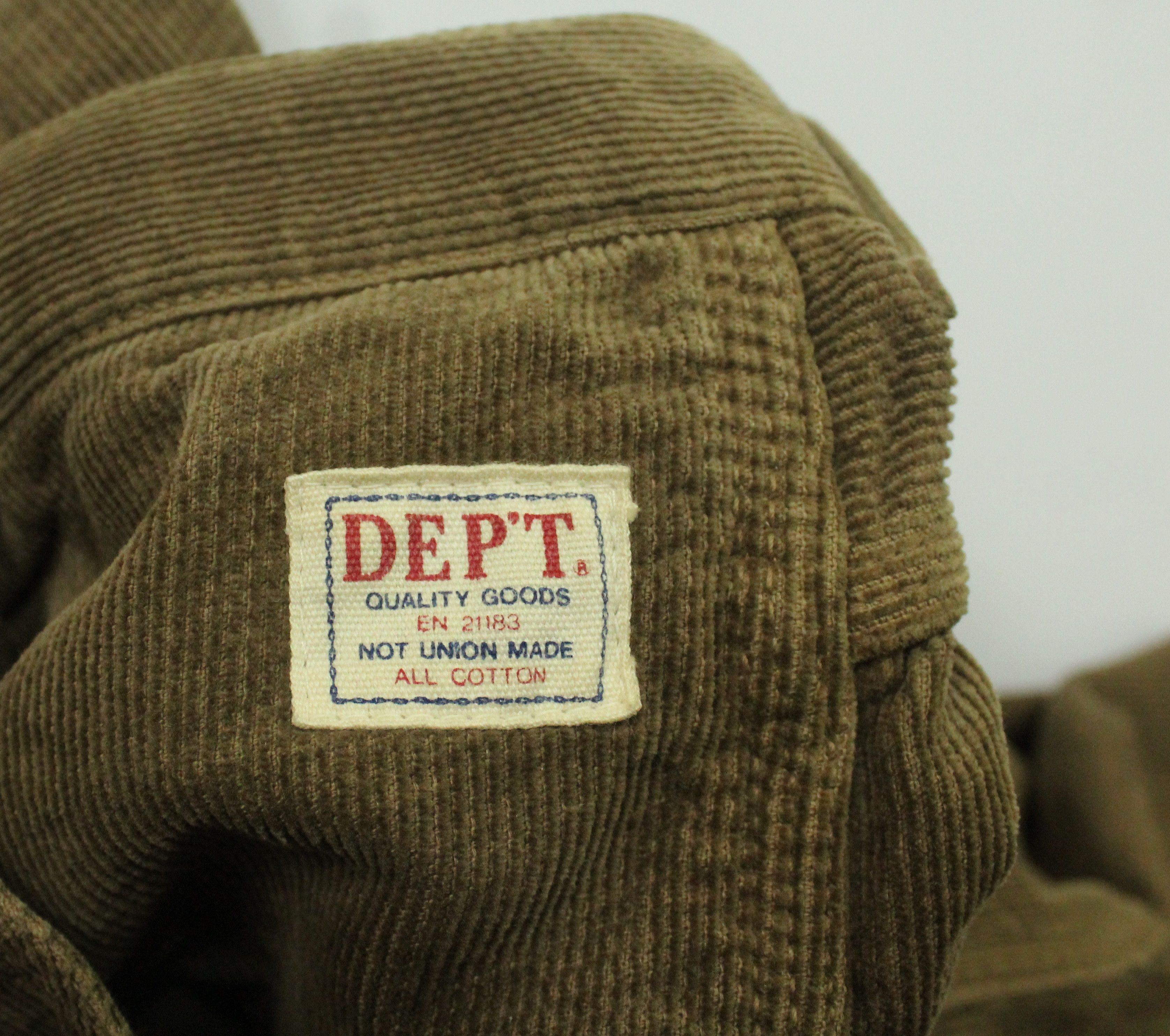 Japanese Brand DEPT. Pants Carpenter Corduroy Made In Japan Size US 32 / EU 48 - 15 Thumbnail