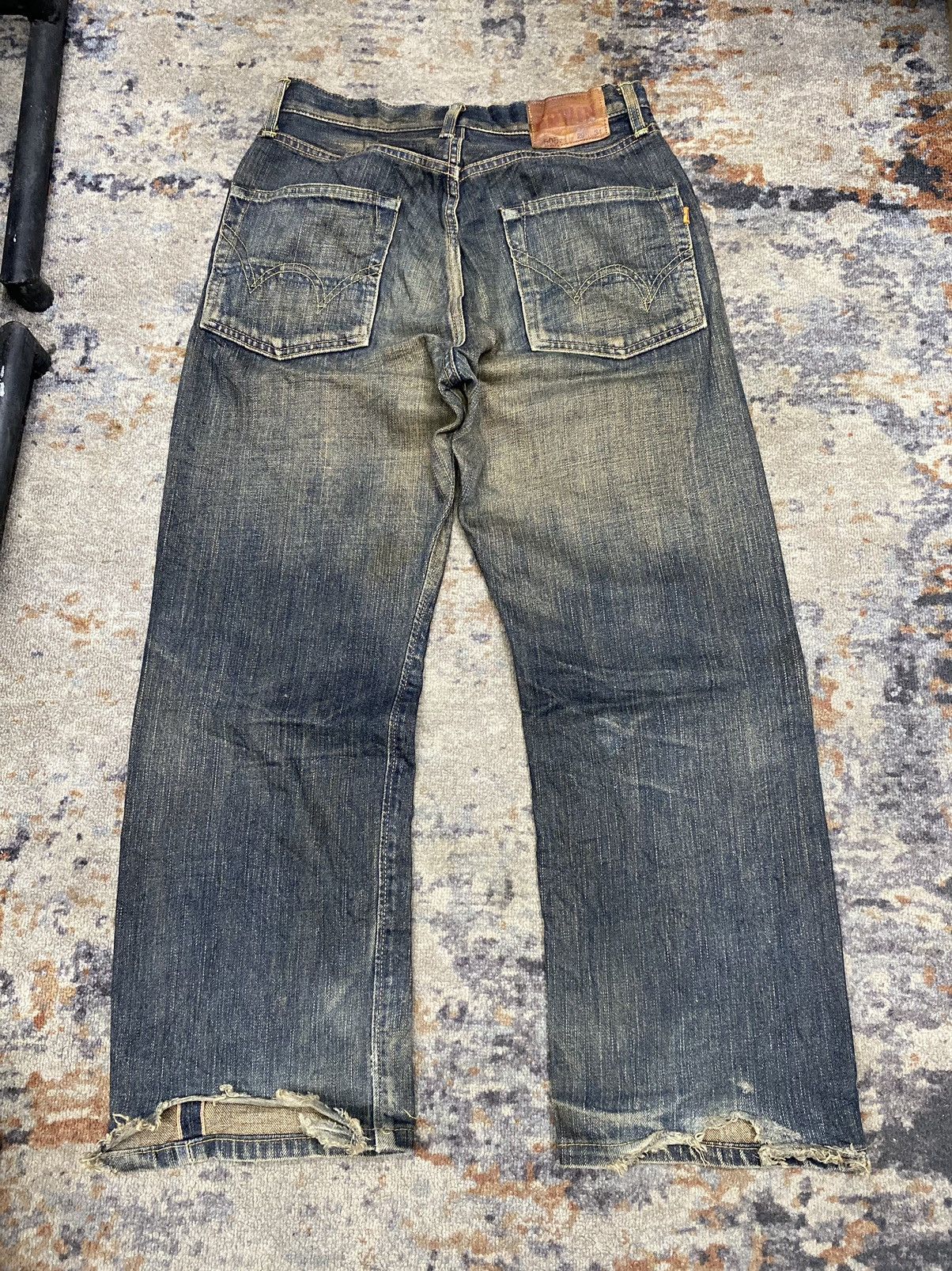 Edwin × If Six Was Nine vintage edwin selvedge 505z mudwash jeans pant Size US 29 - 13 Thumbnail