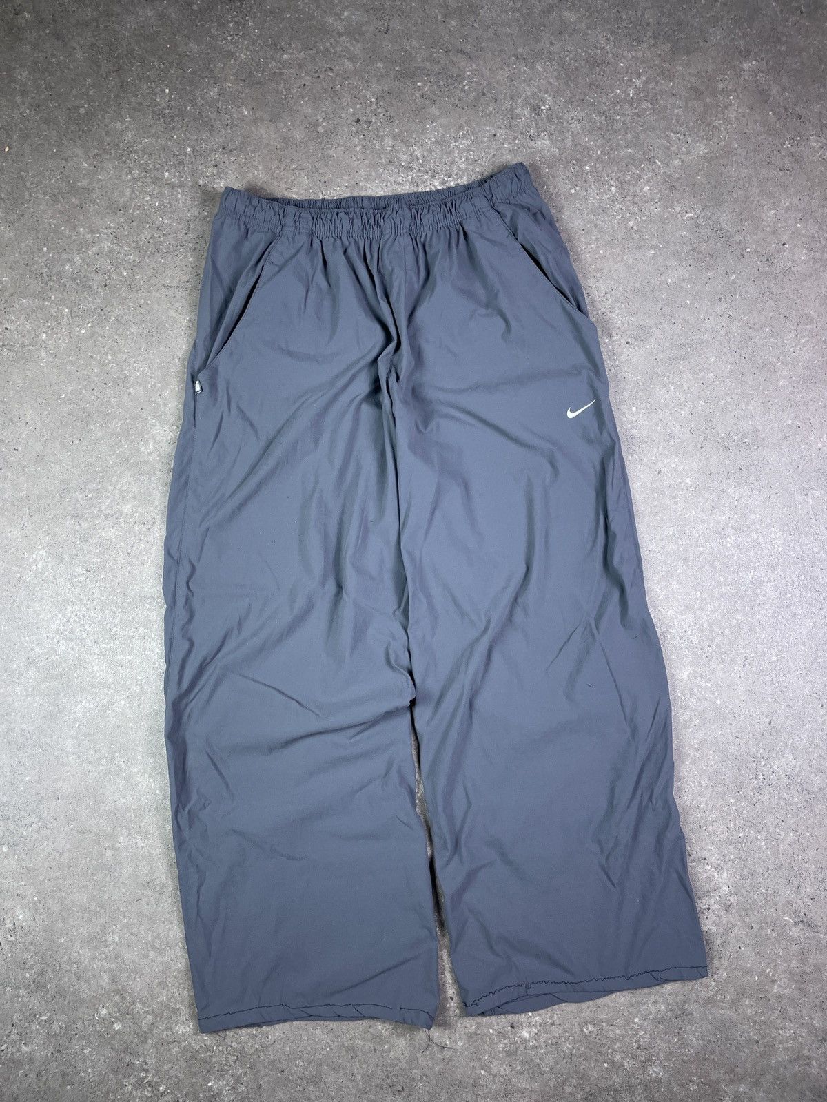 Nike × Vintage Vintage Y2K Nike parachute Drill track baggy pants Size US 34 / EU 50 - 1 Thumbnail