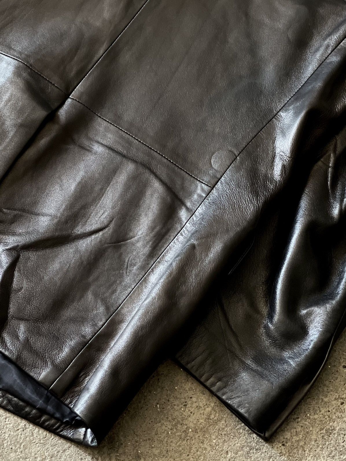 Gucci × Tom Ford Gucci - Tom Ford - SS1998 Runway - Leather Blazer Jacket Size US S / EU 44-46 / 1 - 11 Thumbnail