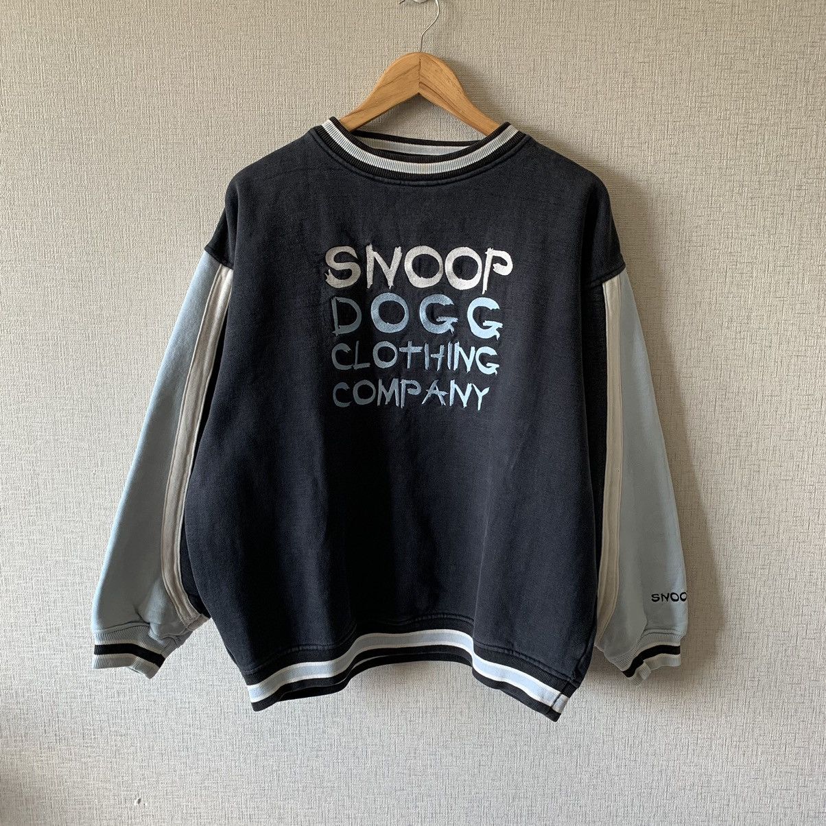 image of Snoop Dogg Clothing Company Boxy Sweatshirt in Blue, Men's (Size Medium)