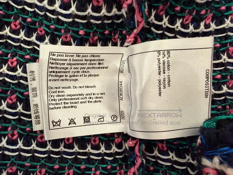 Chanel Chanel Data centre knitting cardigan coat Size XS / US 0-2 / IT 36-38 - 5 Thumbnail