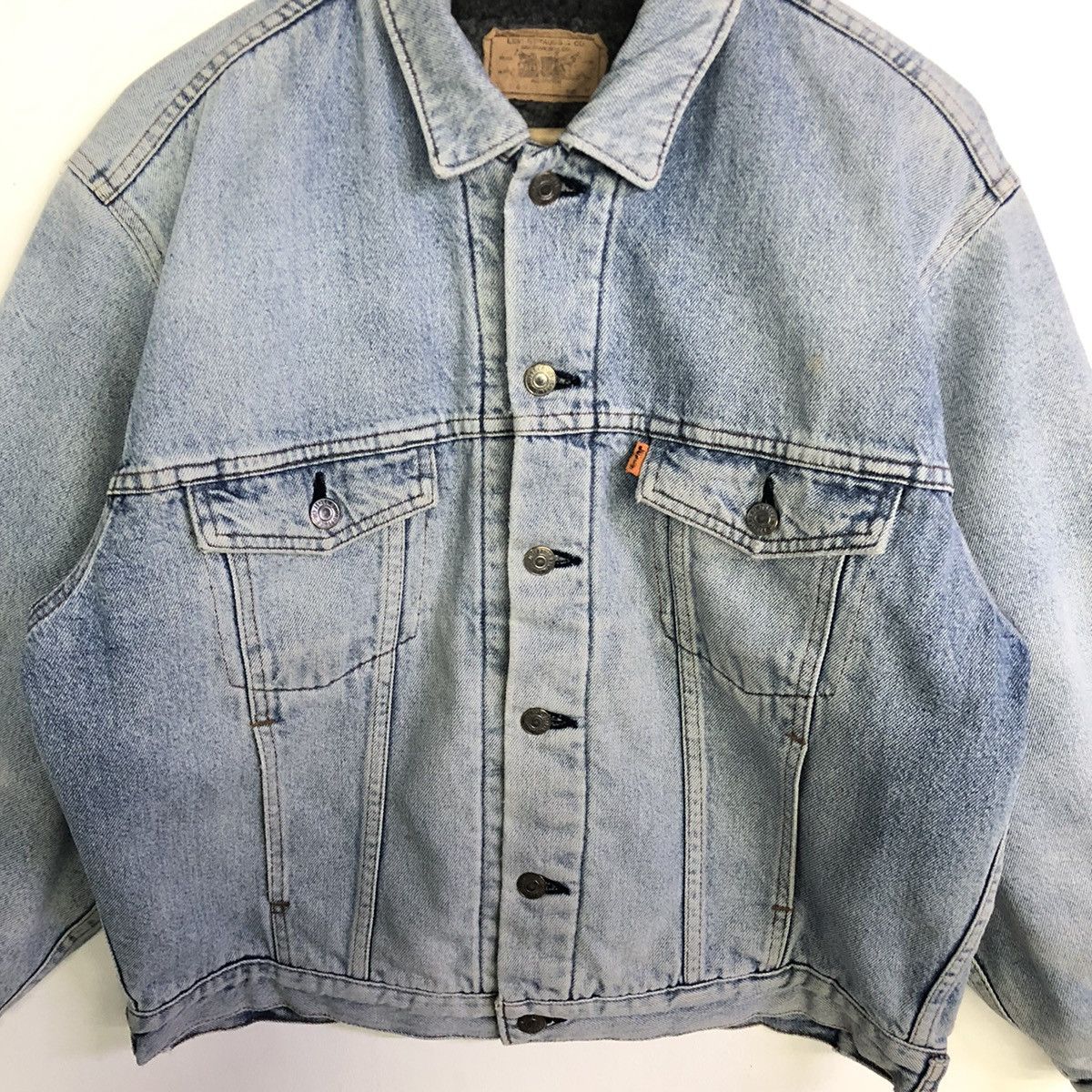 Levi's Vintage Clothing × Vintage Vintage Levi’s Big E Denim Light Wash Jacket Size US M / EU 48-50 / 2 - 3 Thumbnail