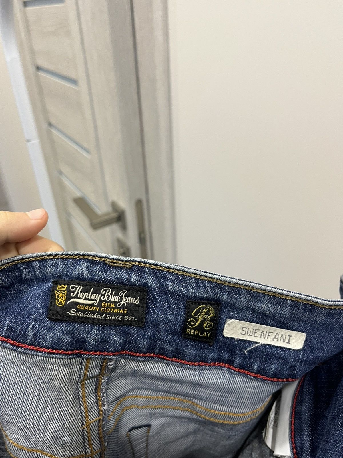 Replay Vintage Y2K Replay Jeans Washed Faded streetwear size 29 Size US 29 - 8 Thumbnail