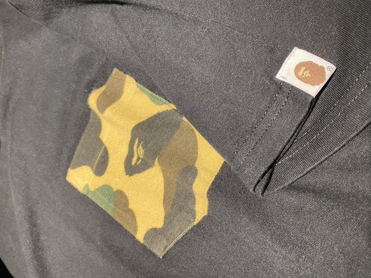 Bape Bape 1st Camo College Pocket Tee Size US XXL / EU 58 / 5 - 5 Thumbnail
