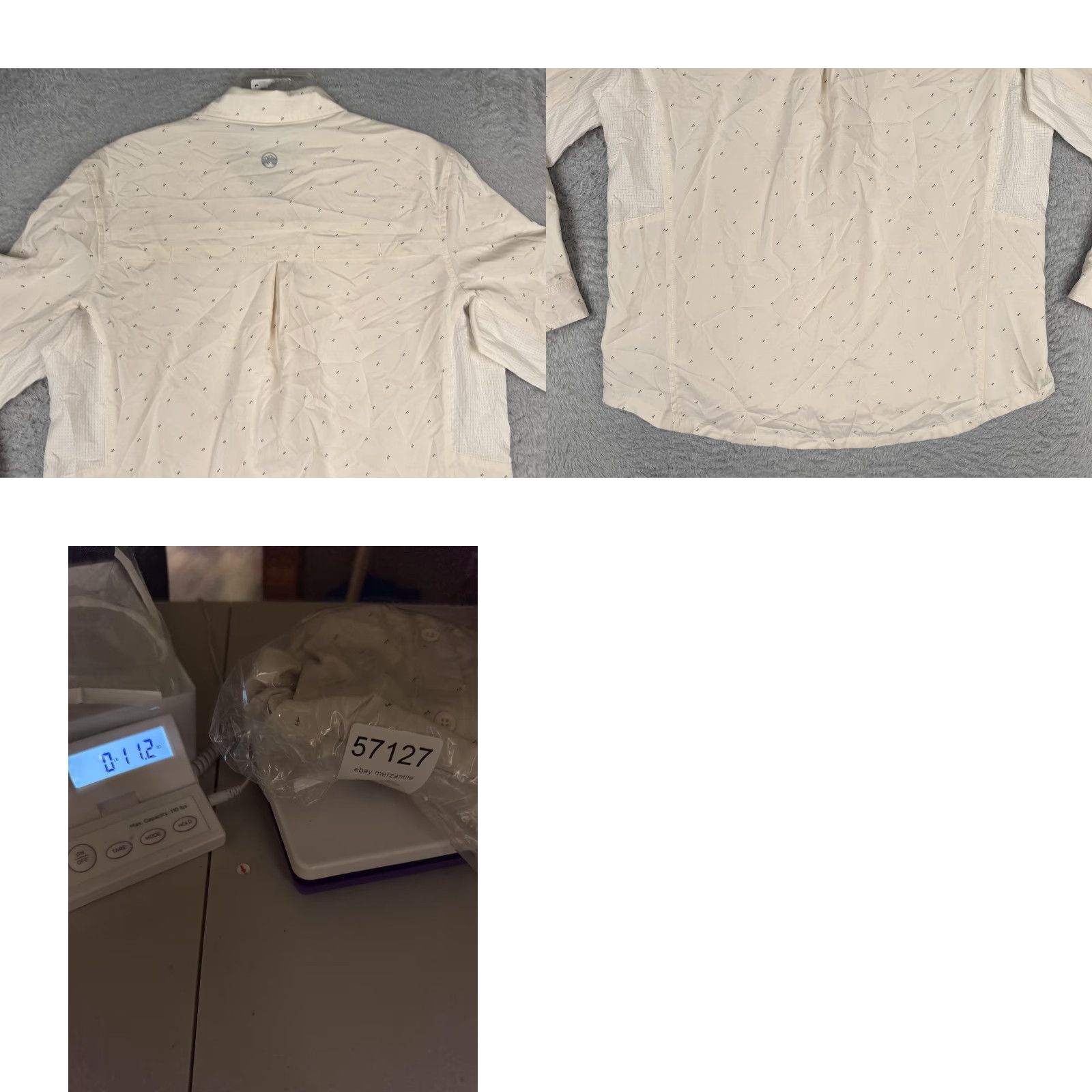 Vintage Wind River Shirt Women Large White No Fly Zone Long Sleeve Button Up Outdoor Size L / US 10 / IT 46 - 9 Thumbnail