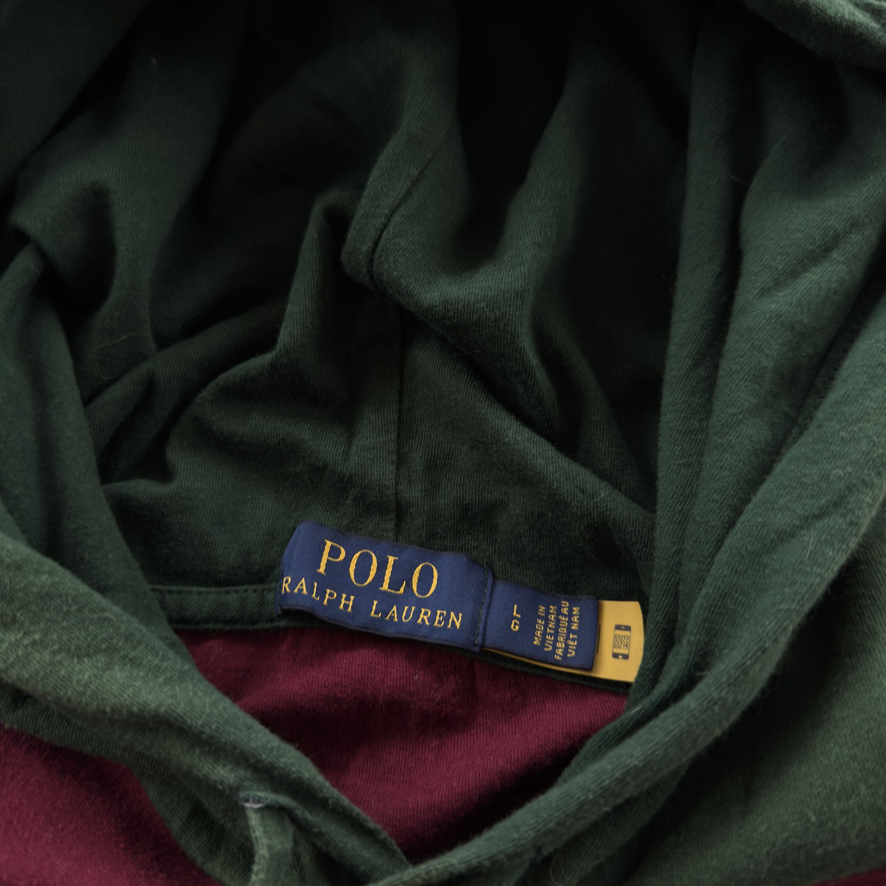 Polo Ralph Lauren Vintage 90s Polo Ralph Lauren Striped Hooded Sweatshirt Size US L / EU 52-54 / 3 - 5 Thumbnail
