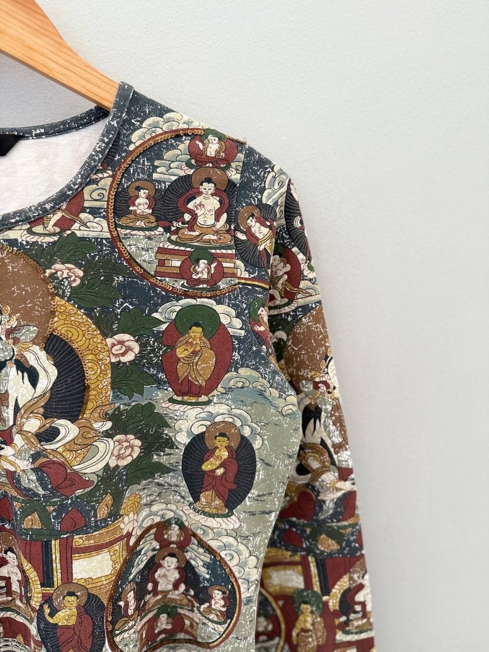Japanese Brand Y2K tank top Indian jpg gaultier margiela cavalli 00s Size M / US 6-8 / IT 42-44 - 2 Thumbnail