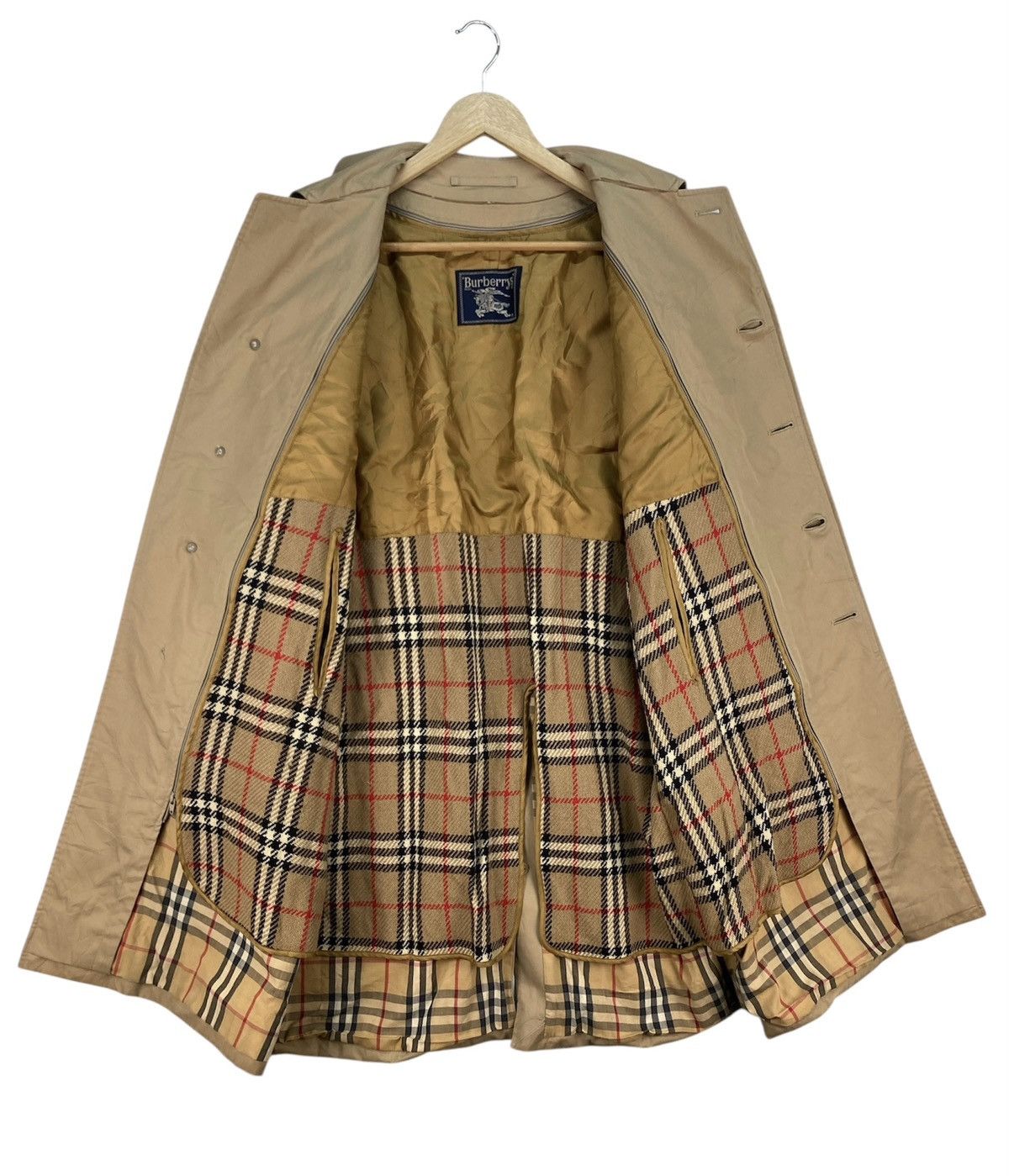 Burberry Vintage Burberry Trench Coat Size US L / EU 52-54 / 3 - 5 Thumbnail
