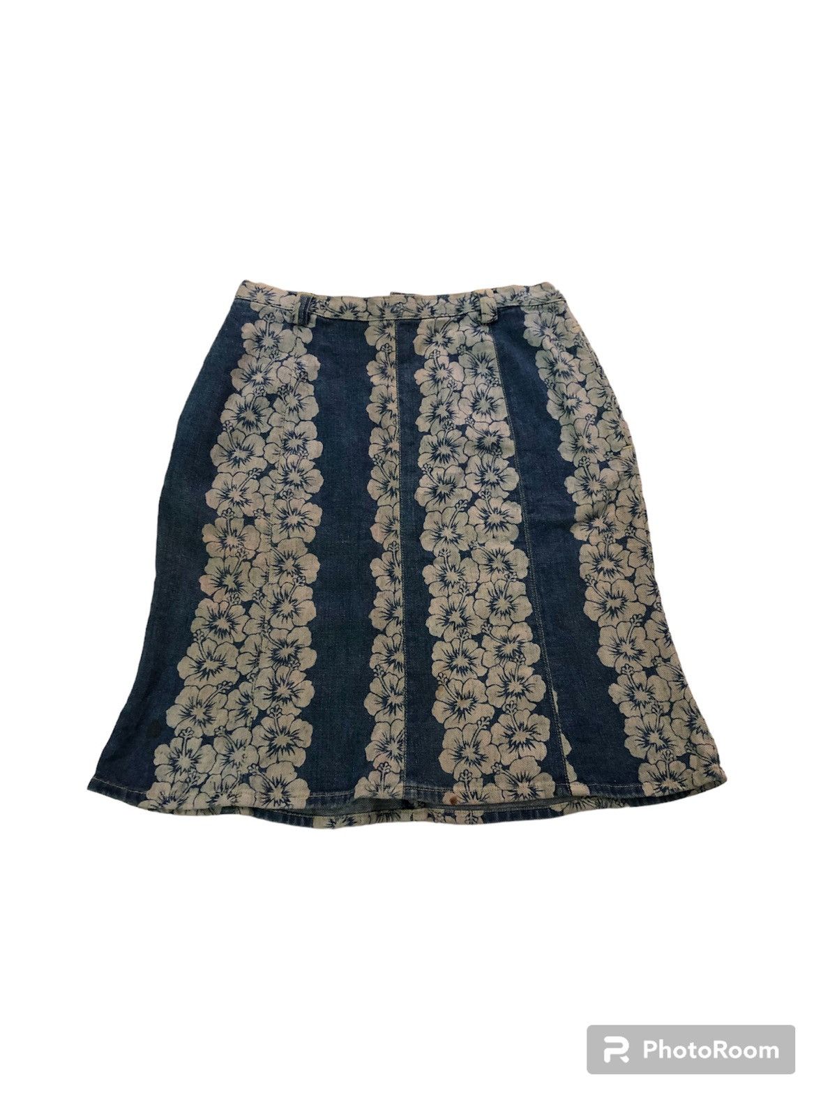 Hysteric Glamour × Japanese Brand Vintage Hysteric Glamour Mini Skirt Fullprint Hibiscus Size 25" / US 0 / IT 36 - 3 Thumbnail