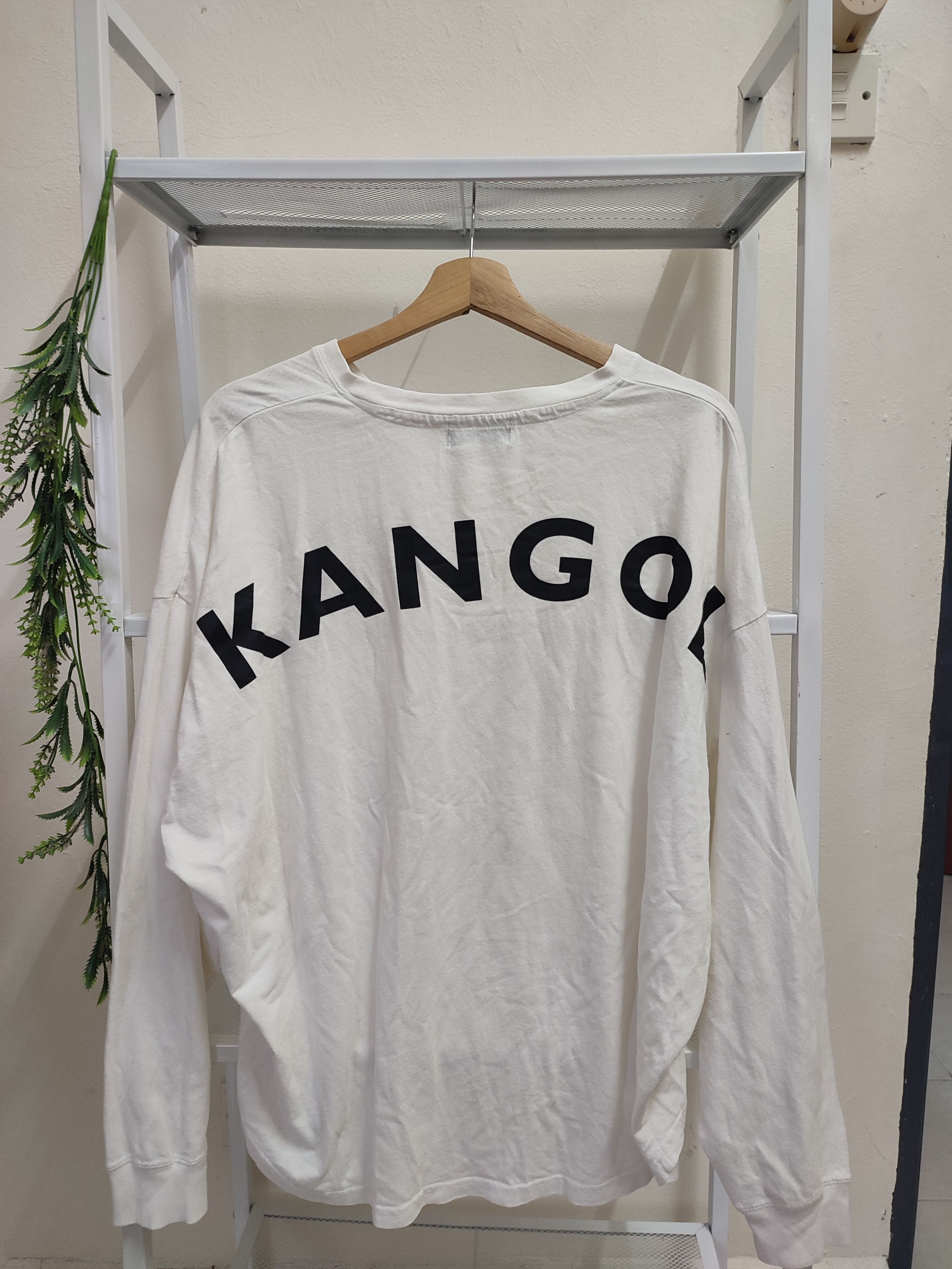 Kangol Baggy Kangol Spell Out Long Sleeve Size US L / EU 52-54 / 3 - 1 Thumbnail