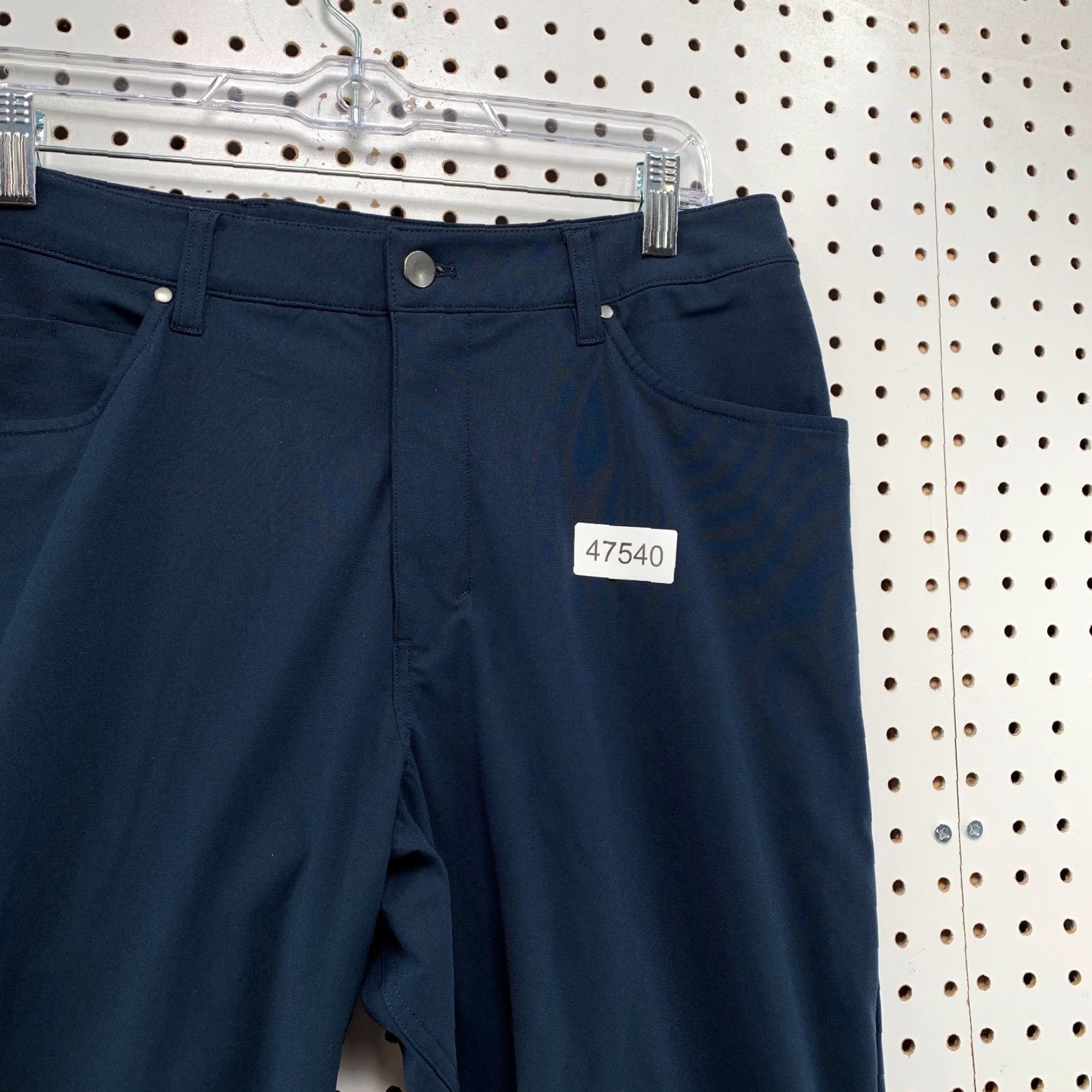 Lululemon Lululemon Chino Pants Mens 36X30.5 Navy Blue Straight Fit Work City Pants Size US 36 / EU 52 - 7 Thumbnail