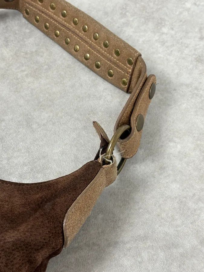 Just Cavalli AW2008 Cavalli Brown Suede Leather Handle Bag Size ONE SIZE - 11 Thumbnail