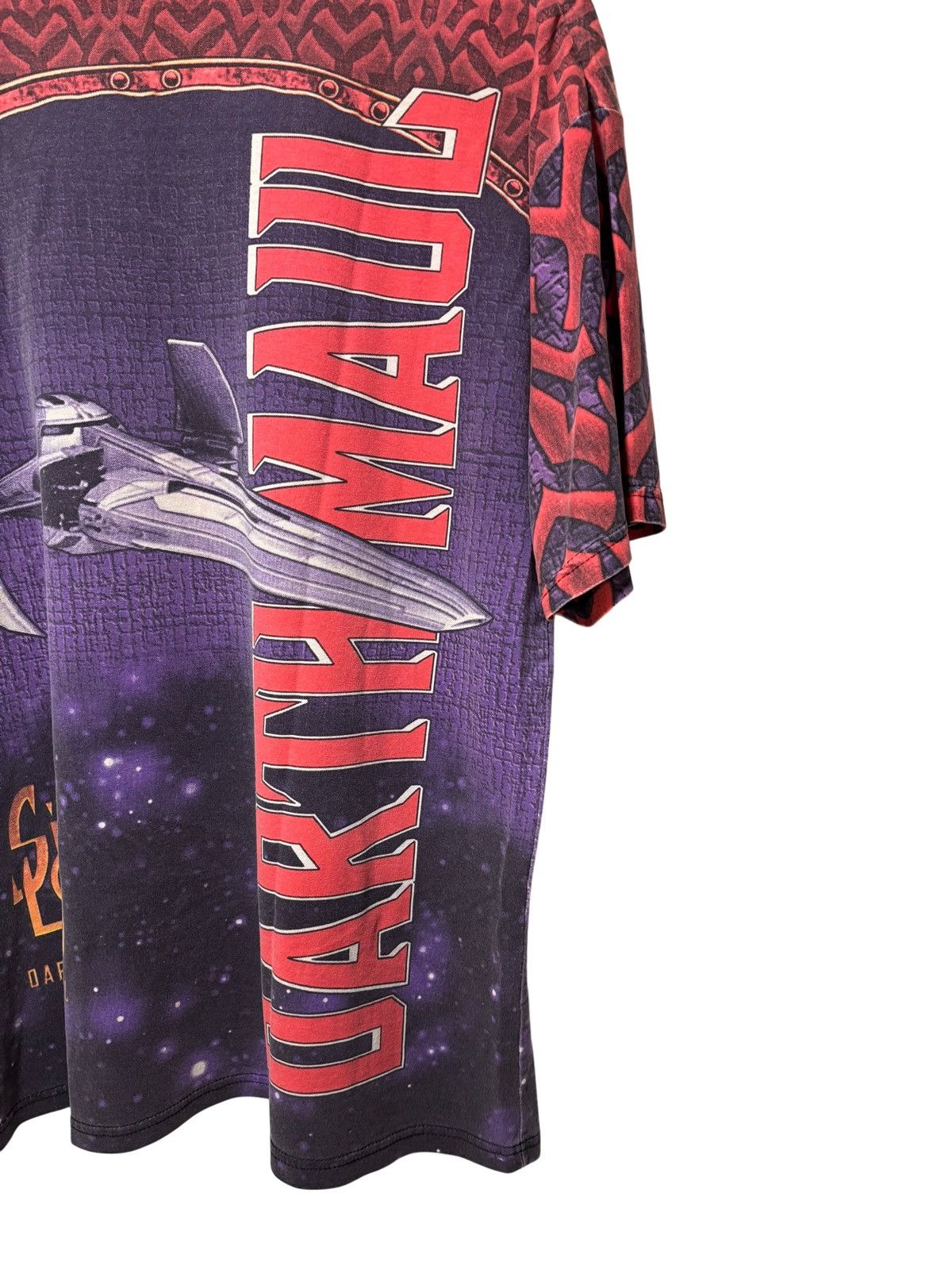 Star Wars Vintage Star Wars Episode 1 Darth Maul All Over Print TShirt Size US XL / EU 56 / 4 - 7 Thumbnail