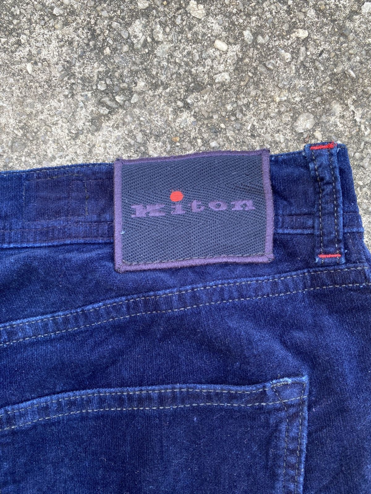 Kiton Kiton Napoli Italy Velvet Corduroy Pant Size US 33 - 13 Thumbnail