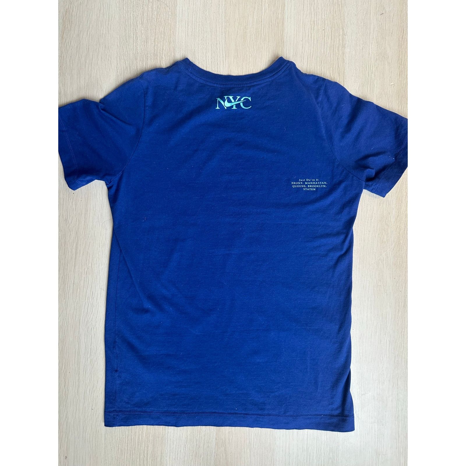 Nike Vintage Nike NYC Blue T-Shirt for World Cup - Size L Kid's Size US L / EU 52-54 / 3 - 4 Thumbnail