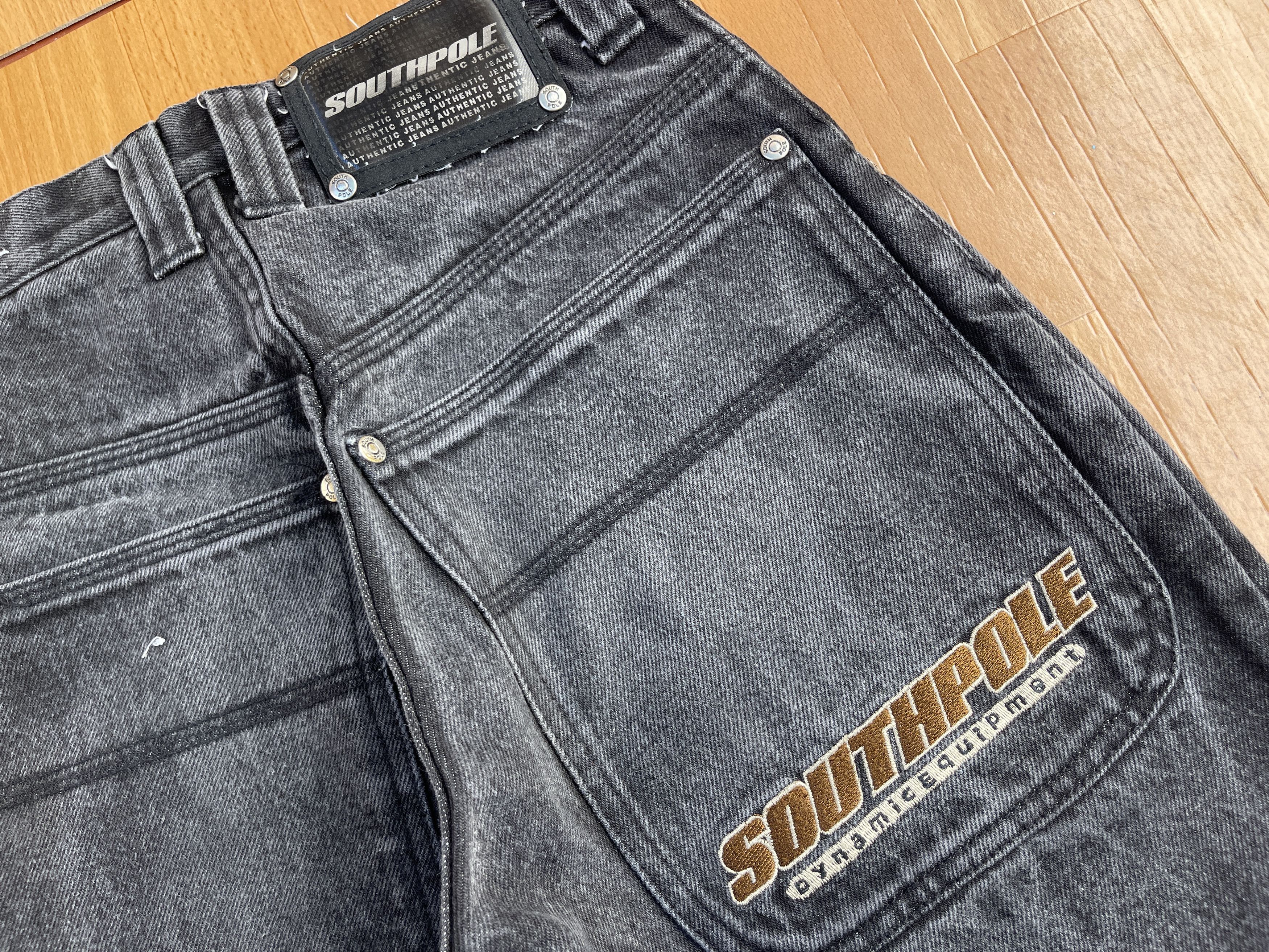 Southpole Southpole jeans, baggy vintage South Pole 90s hip hop Y2K 26 Size US 26 / EU 42 - 7 Thumbnail