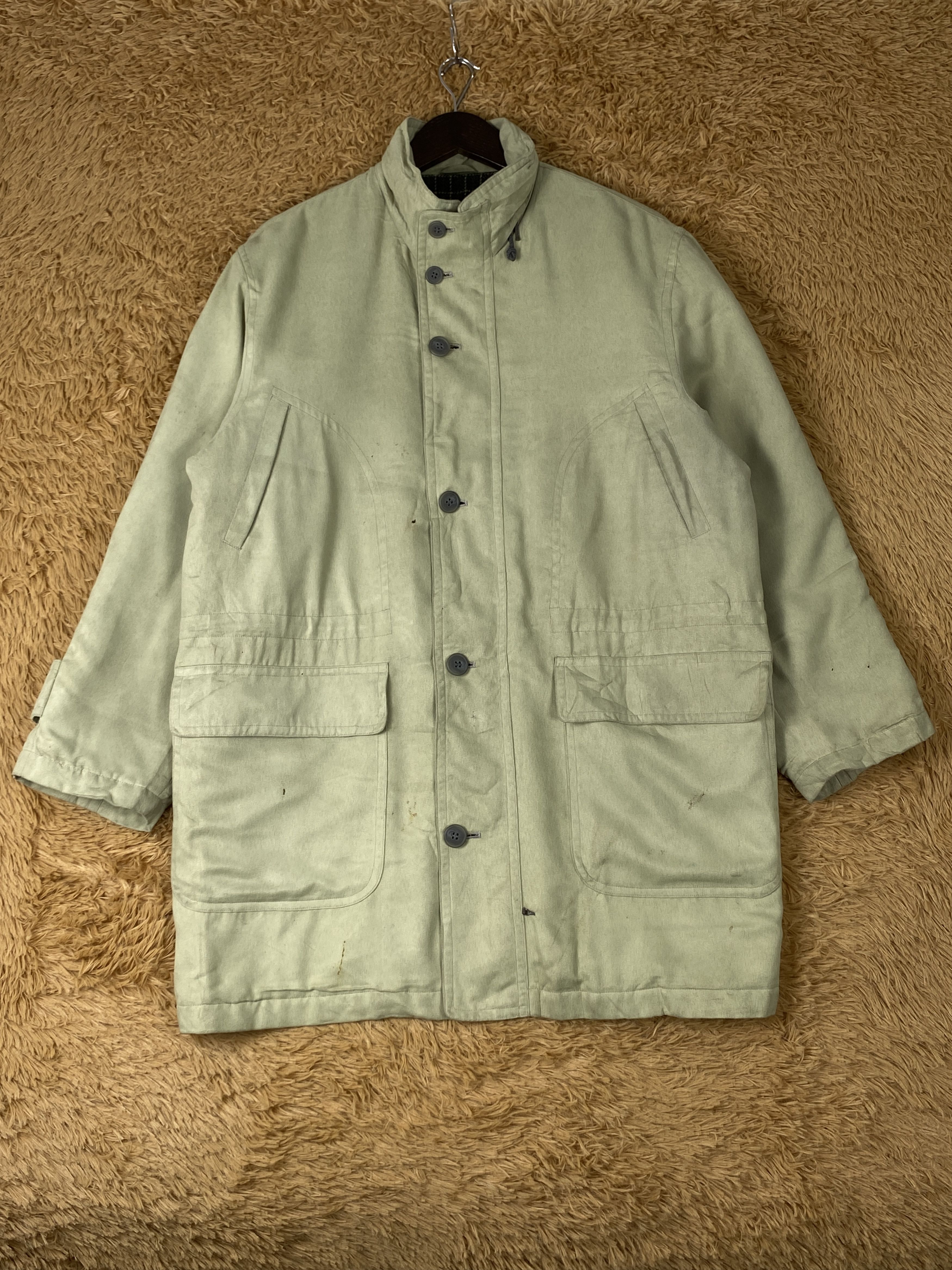 Japanese Brand Vintage Clothing Zip Up Long Jacket J1882 Size US M / EU 48-50 / 2 - 1 Thumbnail