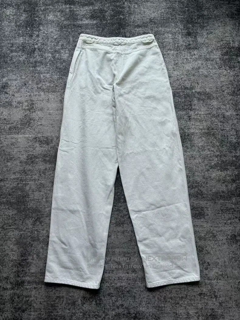 Chanel Chanel 25P white waist double C jeans Size 25" / US 0 / IT 36 - 2 Thumbnail