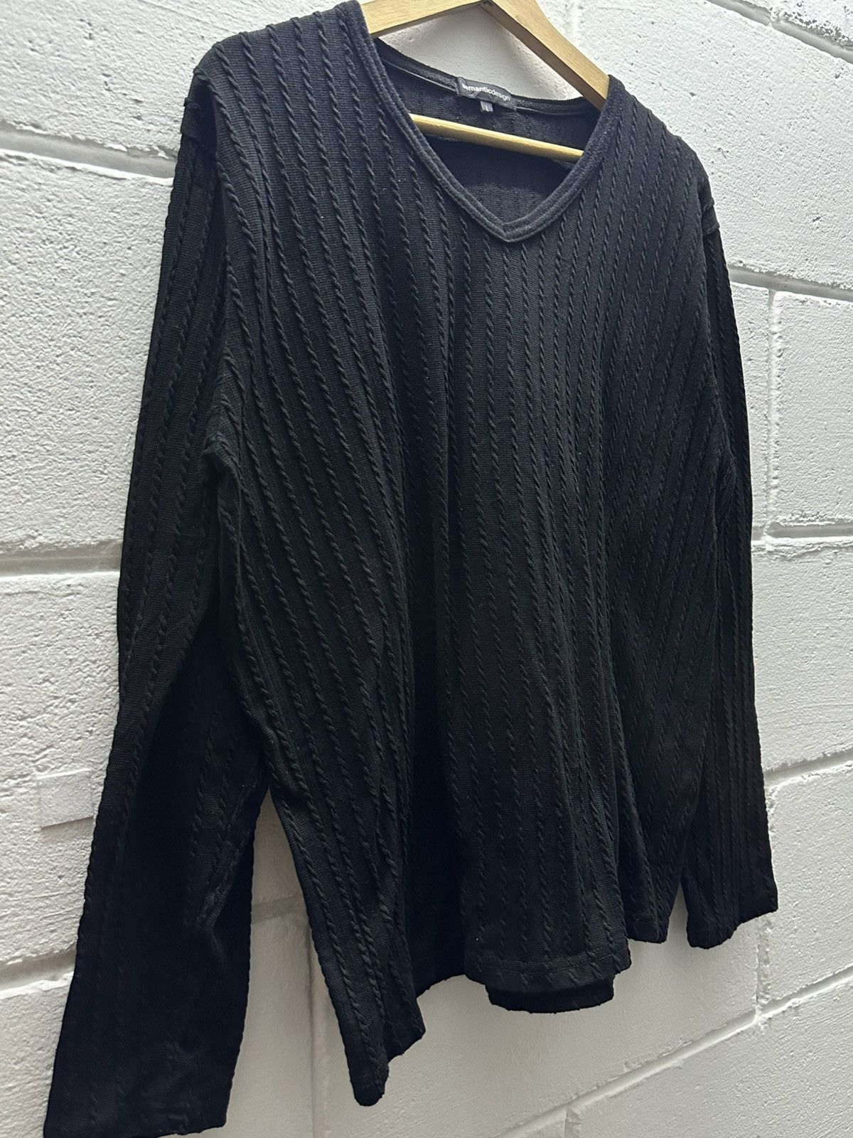 14th Addiction × semanticdesign 2000 - Semantic Design 3-D Cable L/S Shirt Size US M / EU 48-50 / 2 - 5 Thumbnail