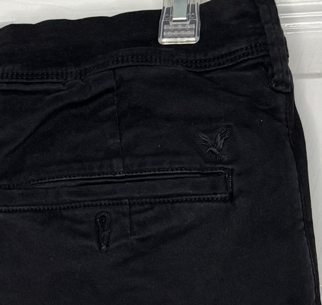 American Eagle Outfitters American Eagle Black Skinny Jeans Size US 32 / EU 48 - 4 Thumbnail
