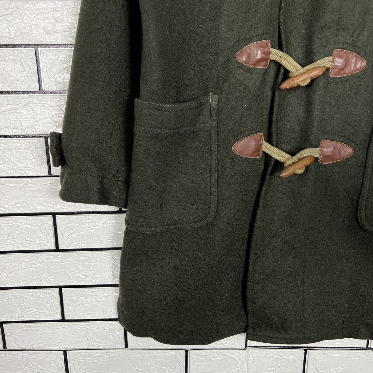 Van Vintage 90's VAN JAC Hooded Duffle Coat Long Coat #4138-C188 Size US M / EU 48-50 / 2 - 5 Thumbnail