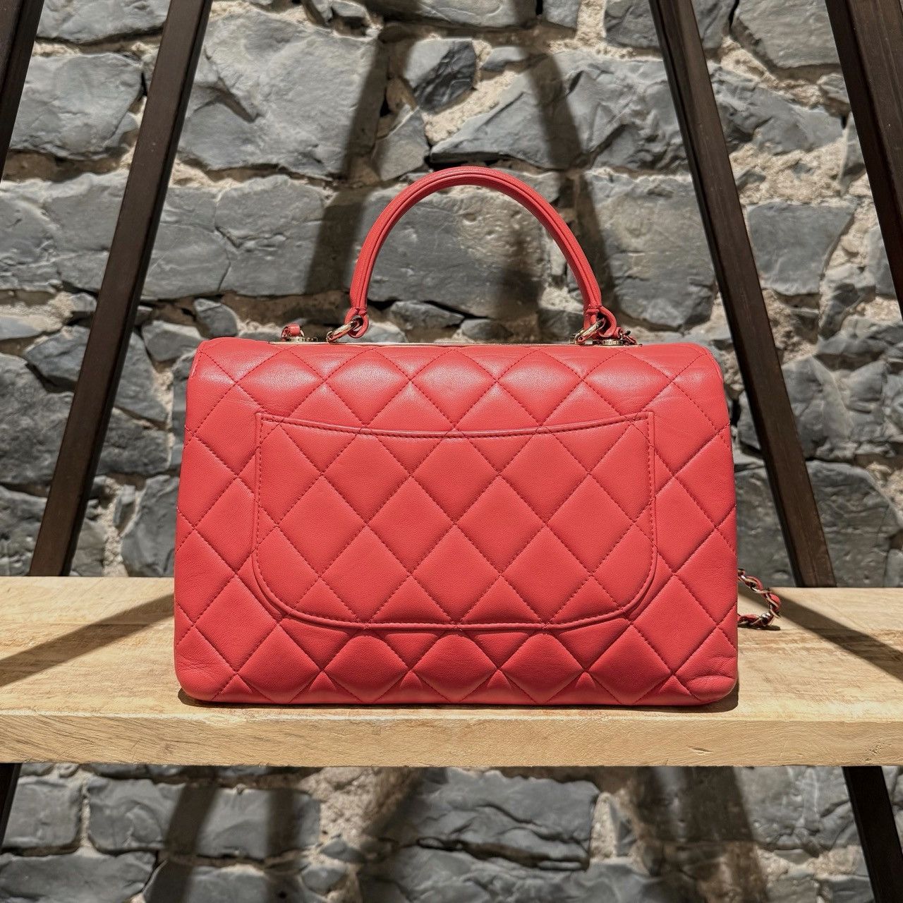 Chanel Chanel 2019 Medium Trendy Quilted Top Handle Shoulder Bag Size ONE SIZE - 6 Thumbnail