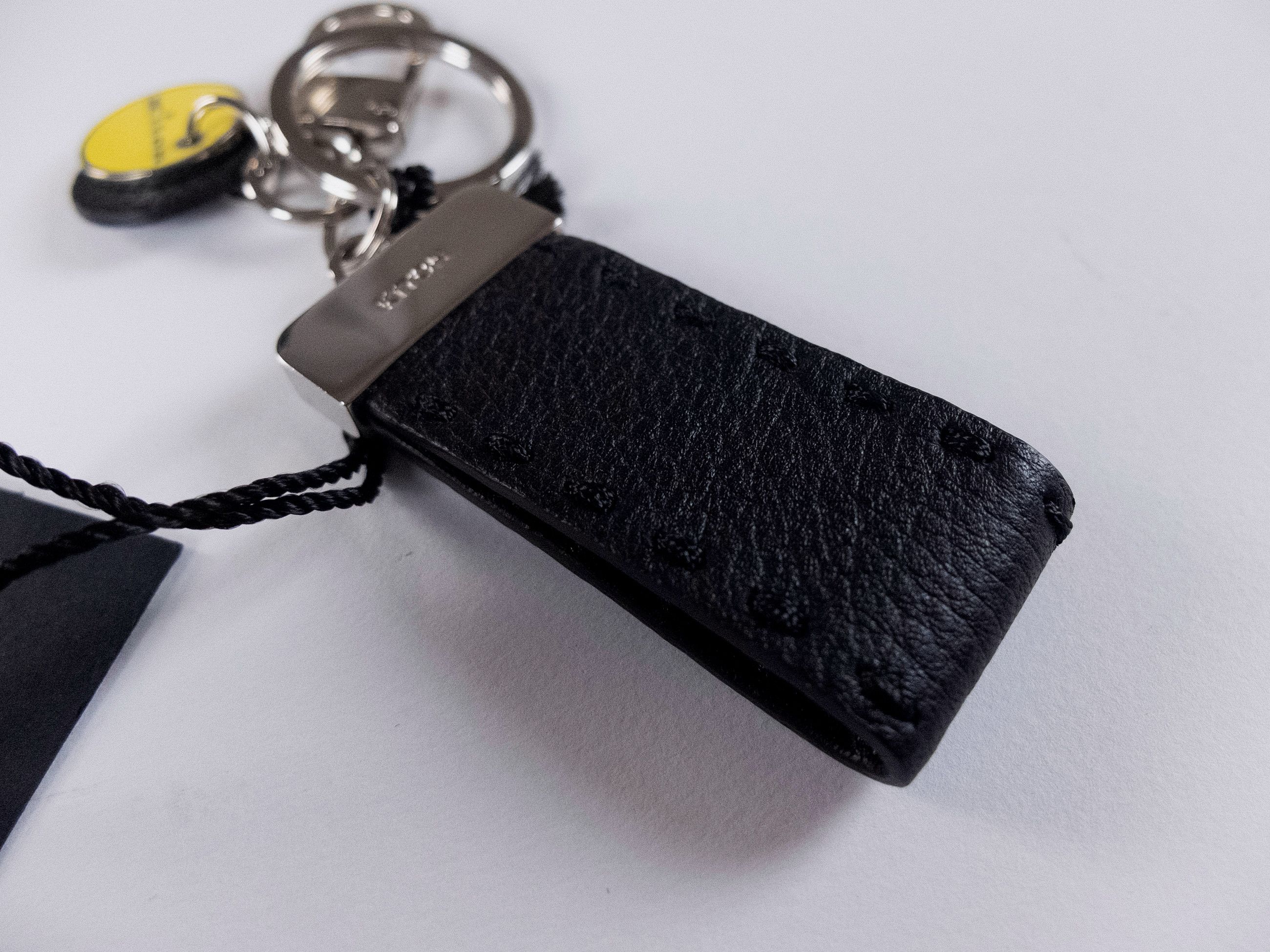 Kiton KITON hand stitched brown leather keyring authentic Size ONE SIZE - 2 Thumbnail