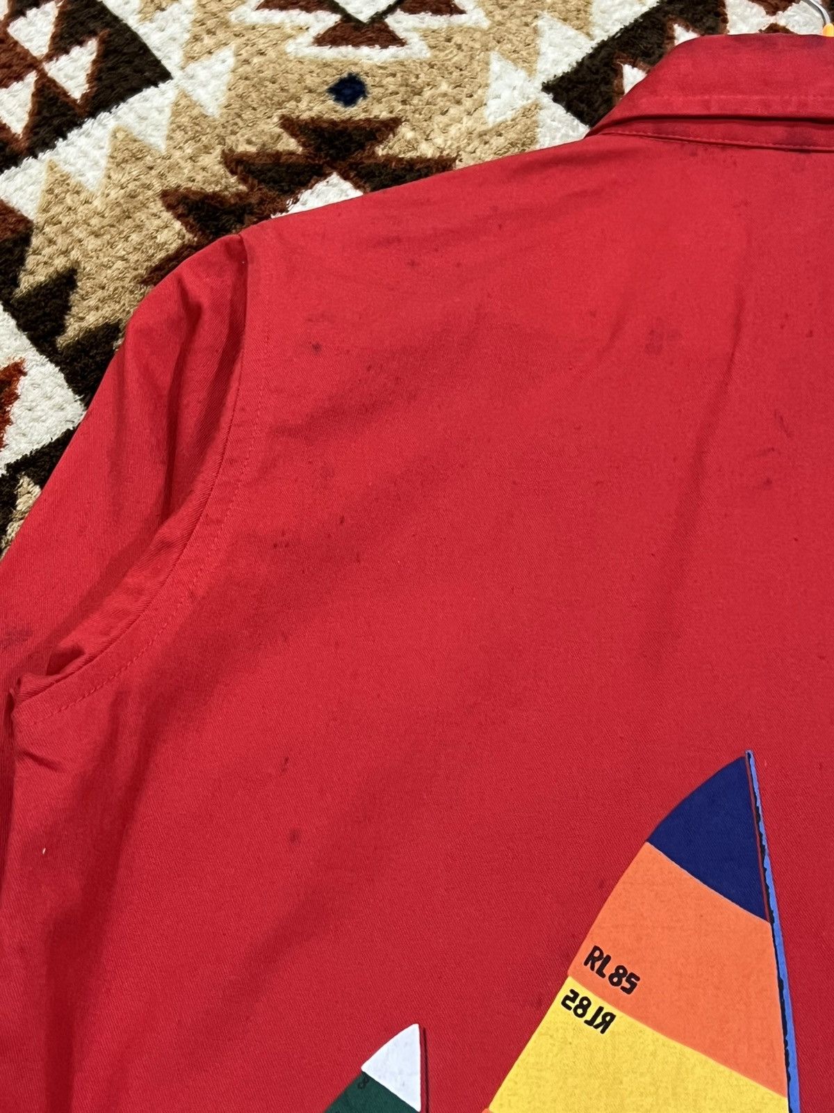 Polo Ralph Lauren Vintage 80's Sailing Polo Ralph Lauren Kids Harington Jacket Size US S / EU 44-46 / 1 - 12 Thumbnail