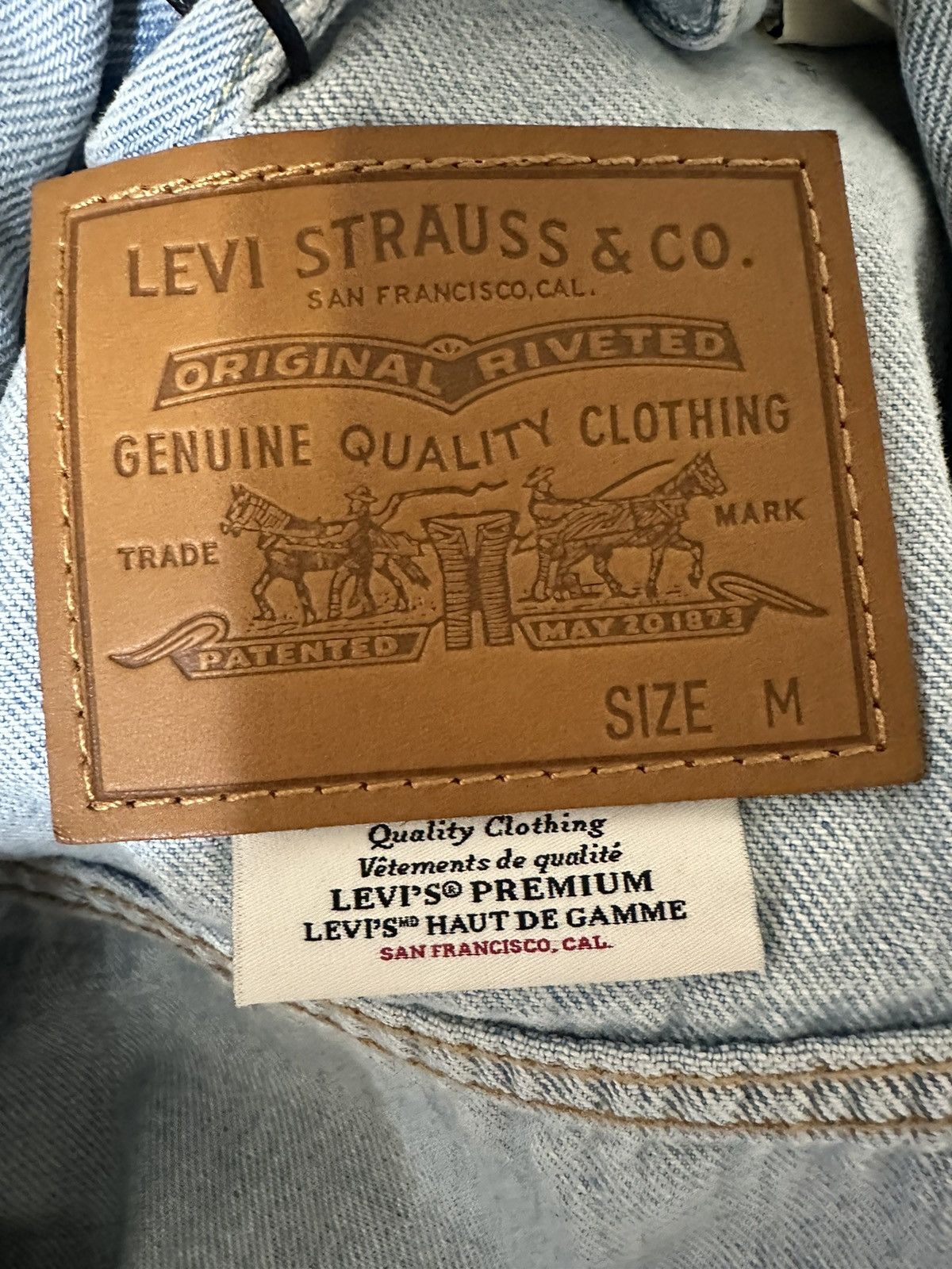 Levi's Levi’s Premium Trucker Jacket Size US M / EU 48-50 / 2 - 3 Thumbnail