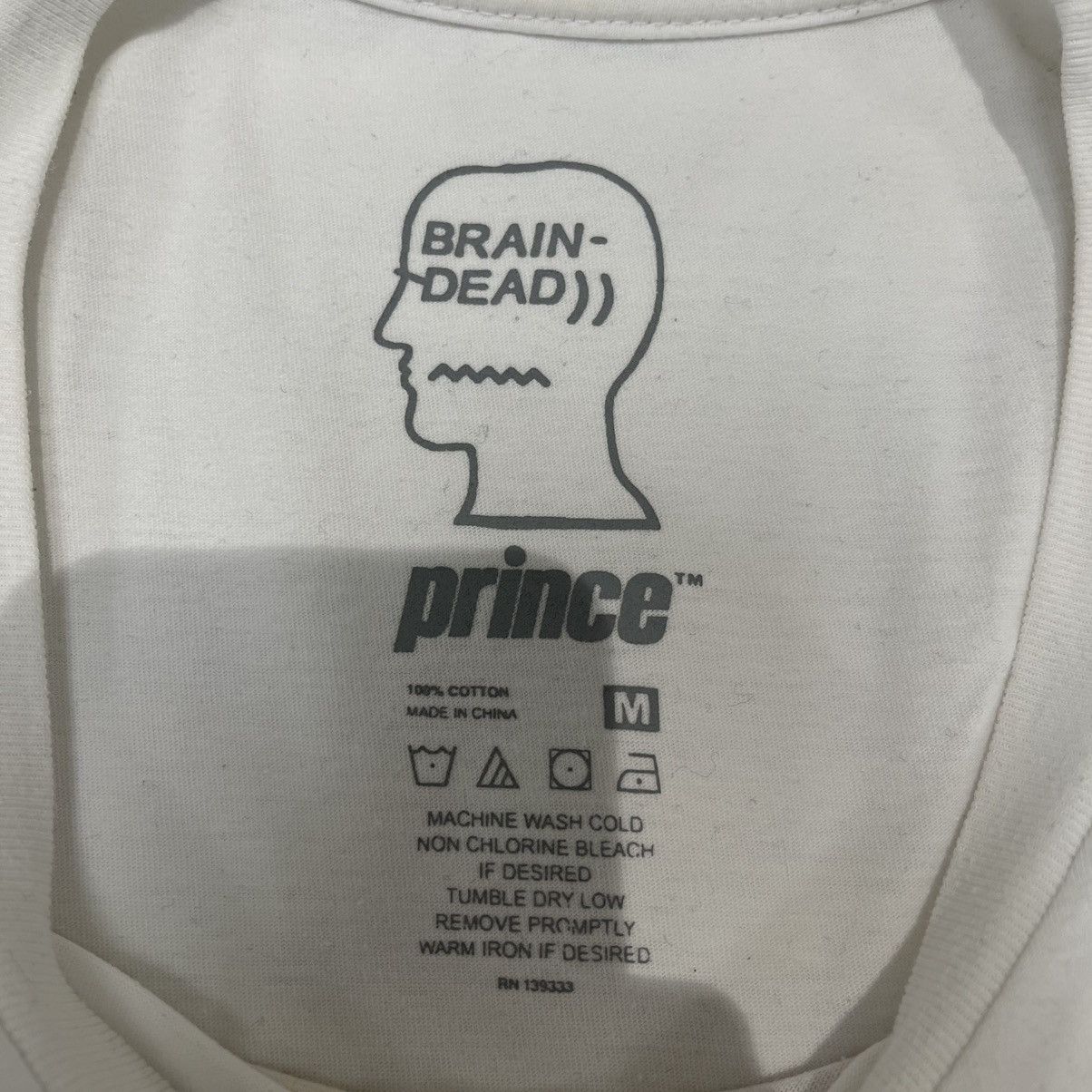 Brain Dead × Prince Brain Dead x Prince Progressive Tee White Size US M / EU 48-50 / 2 - 4 Thumbnail