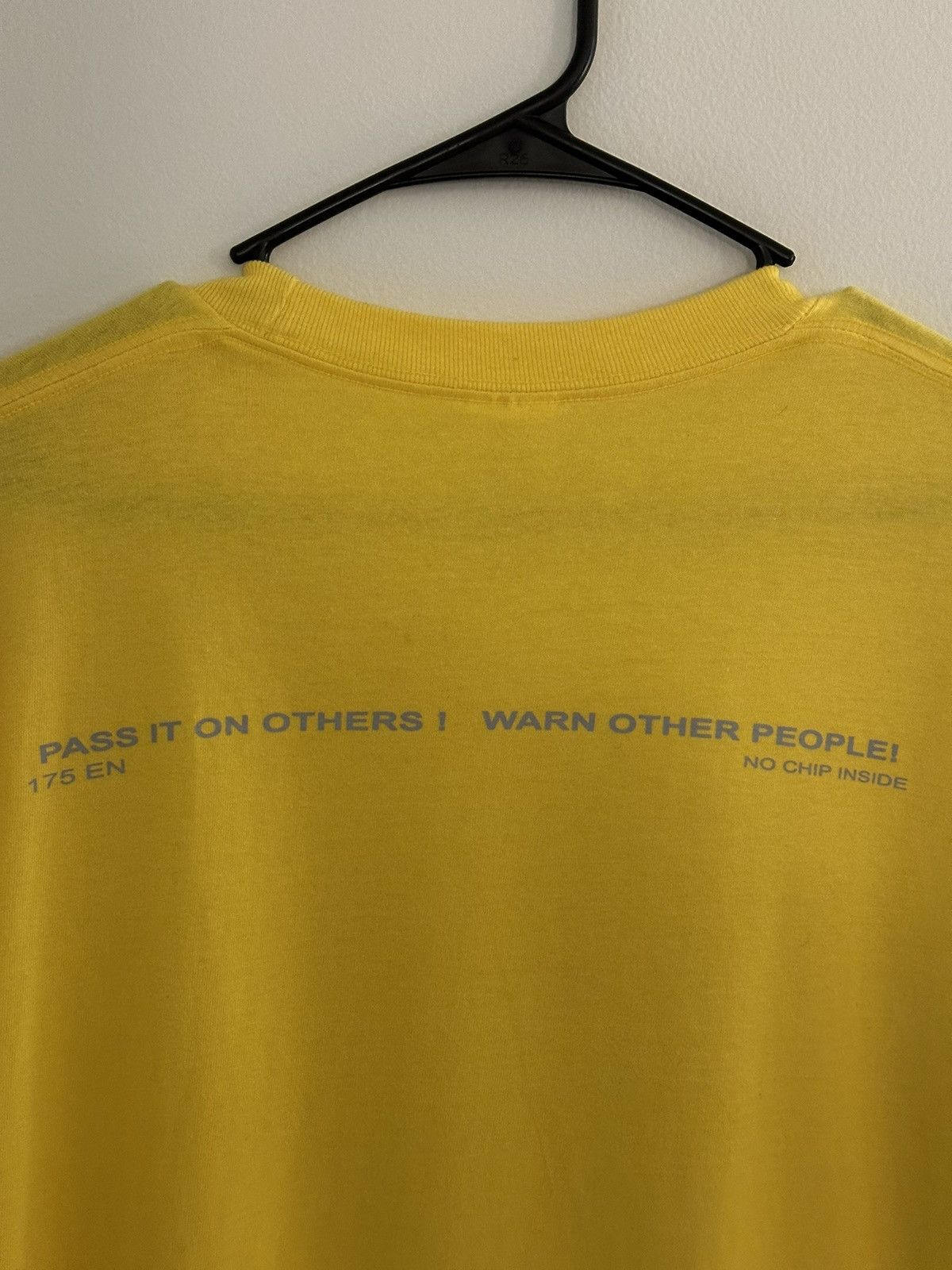 Supreme Supreme Warning Tee Size US XL / EU 56 / 4 - 4 Thumbnail
