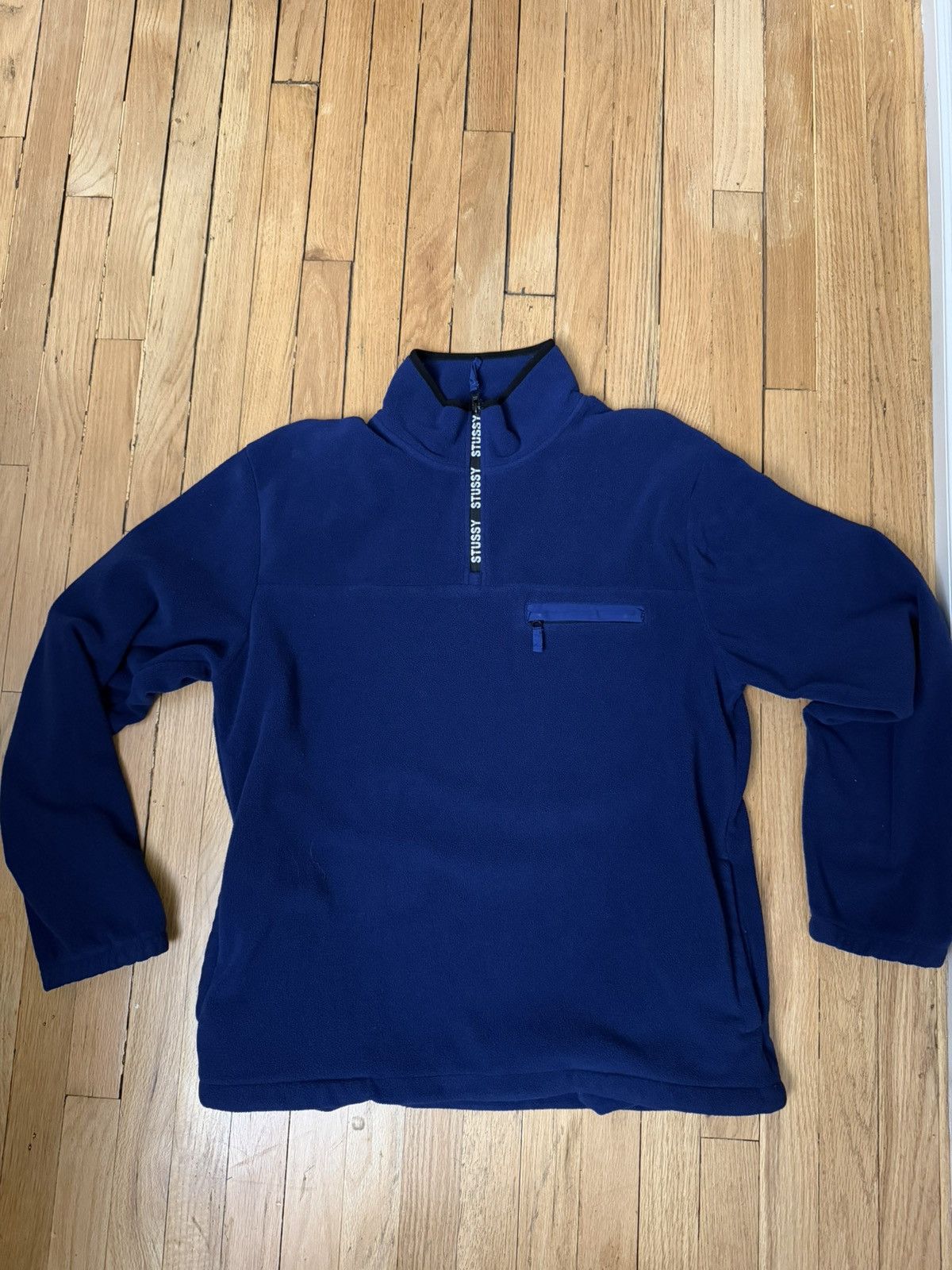 Stussy Fleece Quarter Zip Size US L / EU 52-54 / 3 - 1 Thumbnail