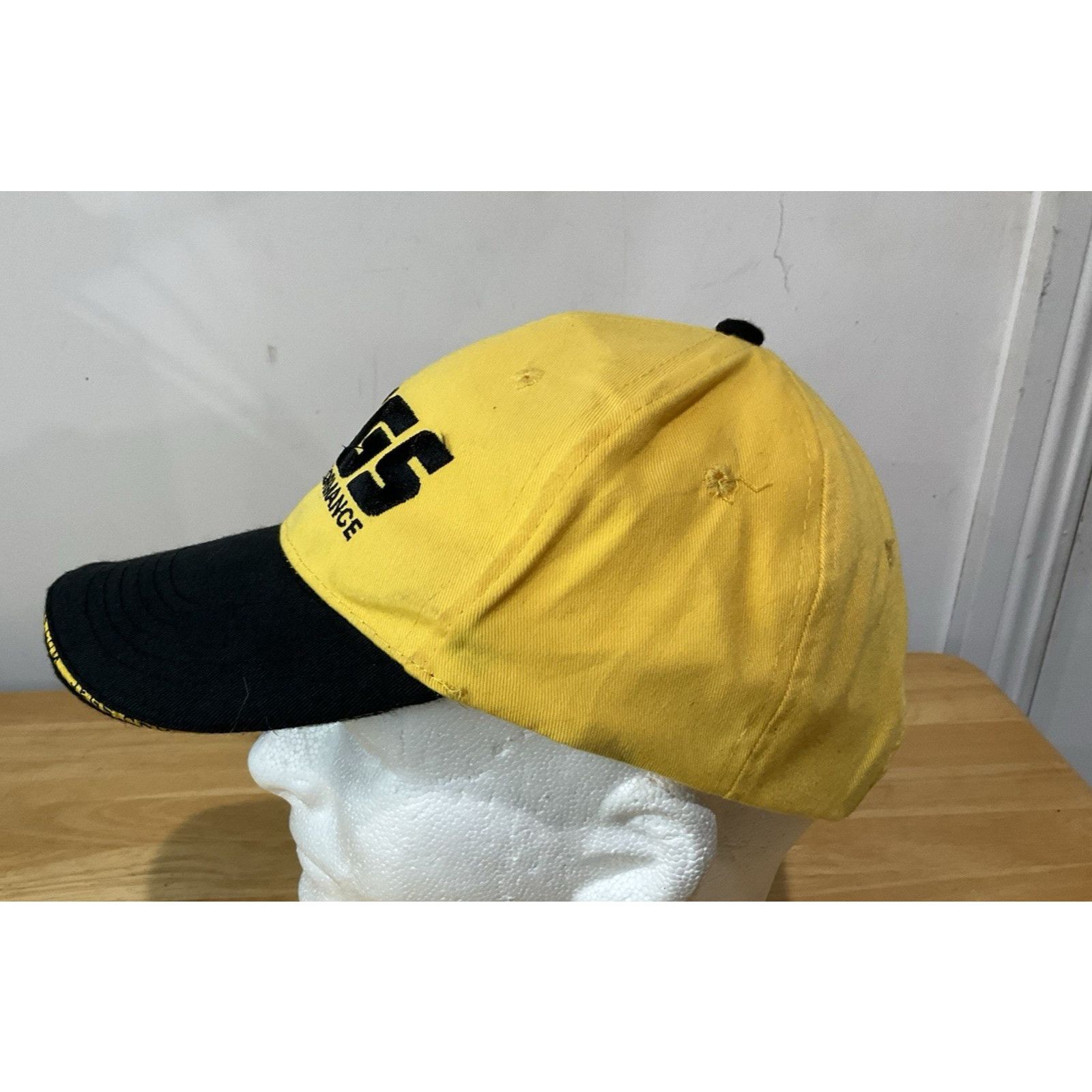 Other JEGS High Performance Hat Cap Racing Automotive Yellow Black Size ONE SIZE - 2 Thumbnail