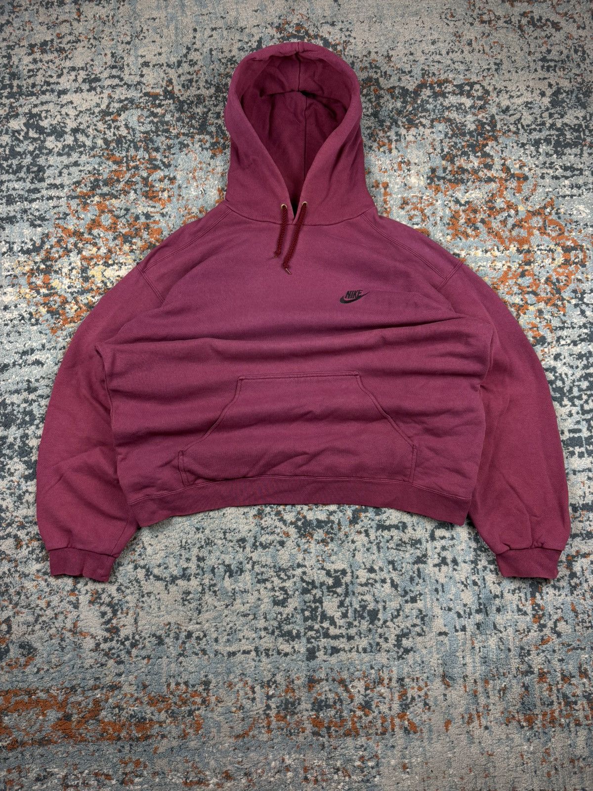 Other Vintage 90s Nike super boxy baggy hoodie basic essential Size US XL / EU 56 / 4 - 1 Thumbnail