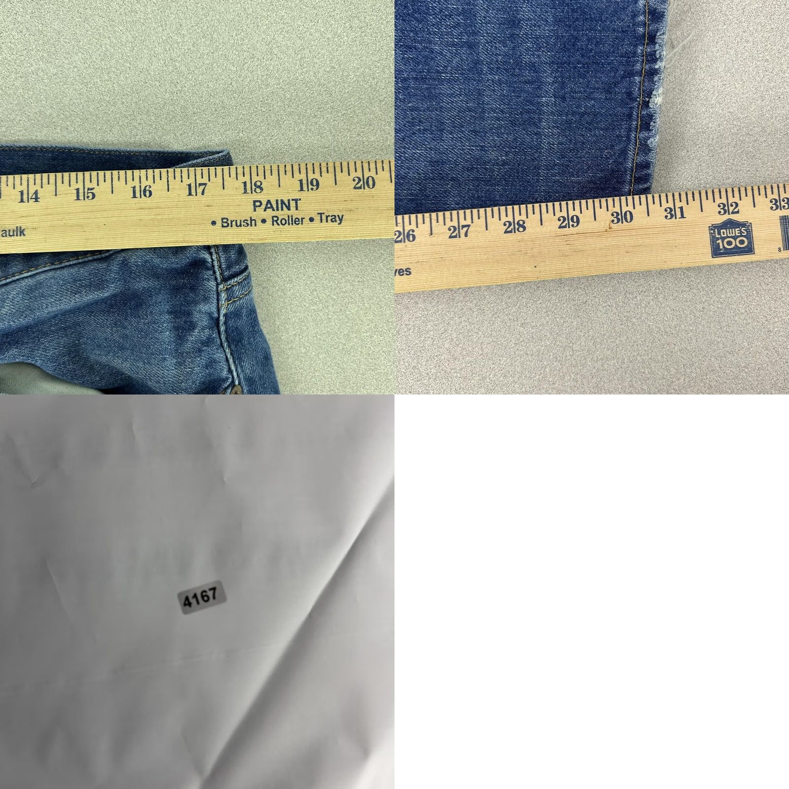 Polo Ralph Lauren VINTAGE? No. Polo Ralph Lauren Jeans Mens 34x30 Stratford Slim Fit Straight Denim Distressed Size US S / EU 44-46 / 1 - 11 Thumbnail