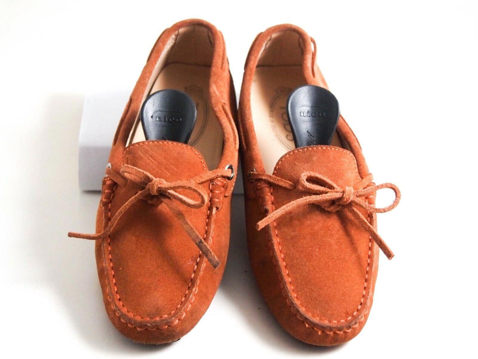 Tod's Tod's Gommino Driving Loafers Brown Suede EU 35 US 5 Size US 5 / IT 35 - 3 Thumbnail