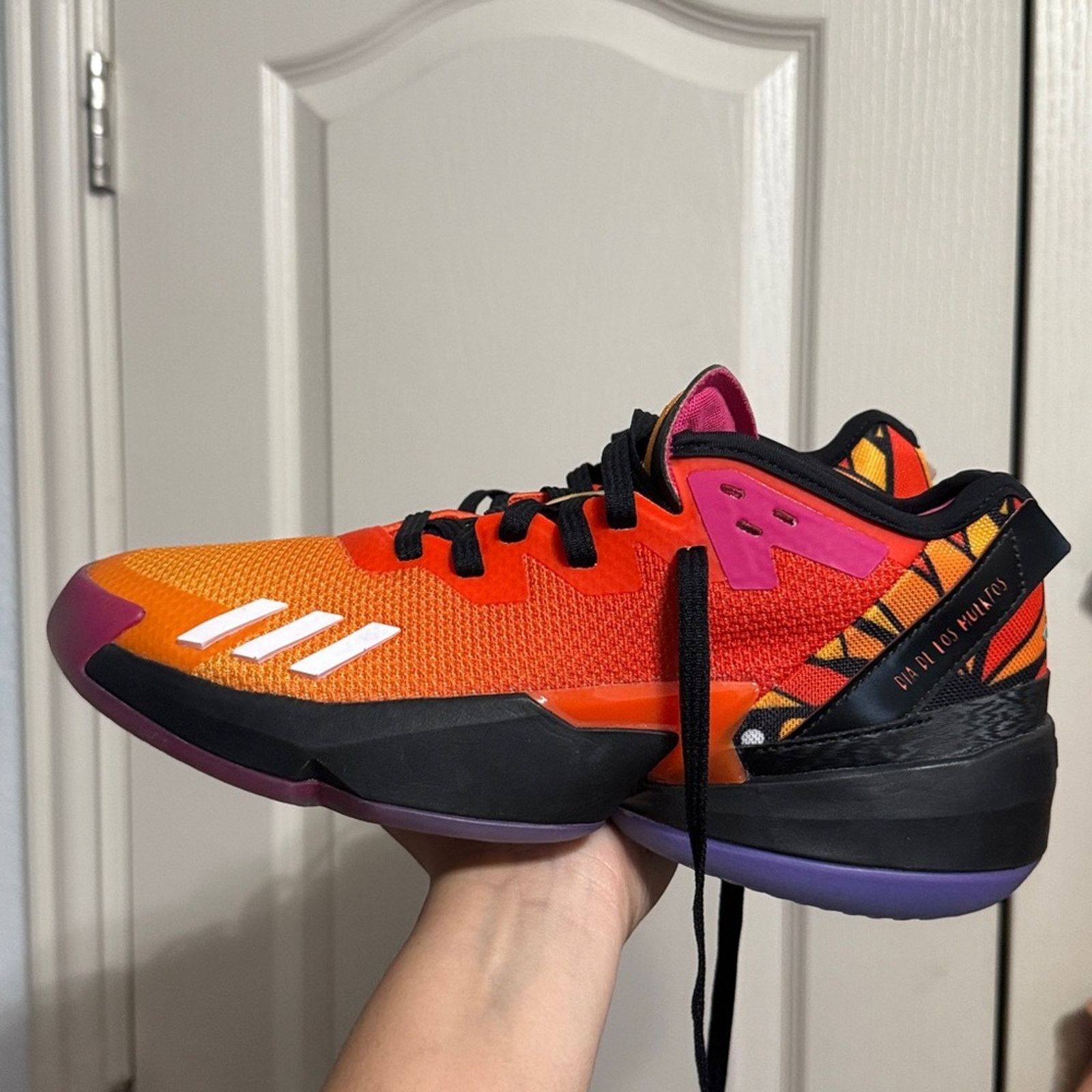 Adidas ADIDAS D.O.N. Issue #4 Day of the Dead Sneakers Size US 9 / EU 42 - 3 Thumbnail