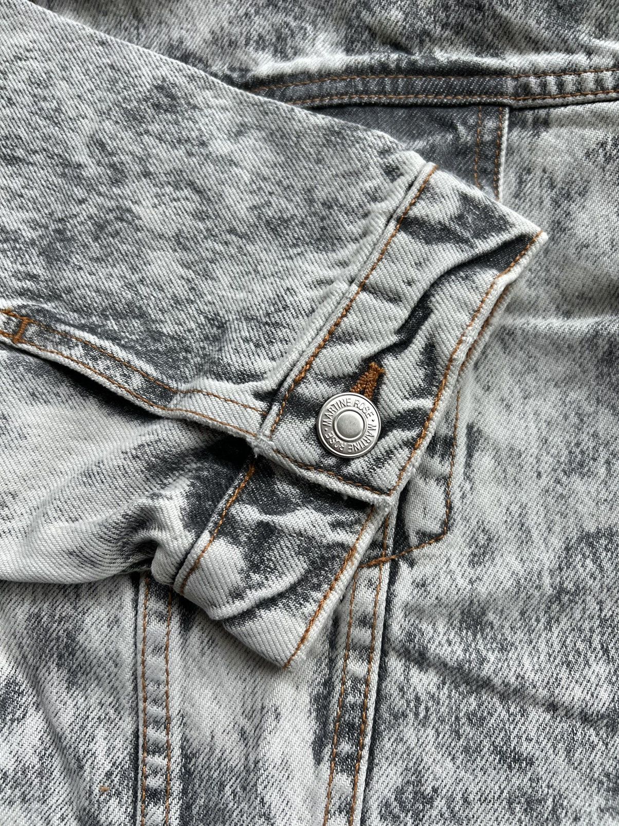 Martine Rose *UNRELEASED SAMPLE* Martine Rose Denim Trucker Jacket Size US M / EU 48-50 / 2 - 10 Thumbnail