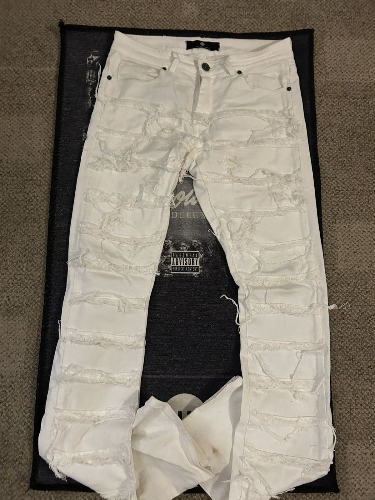 Other Focus white stacked denim Size US 32 / EU 48 - 1 Thumbnail