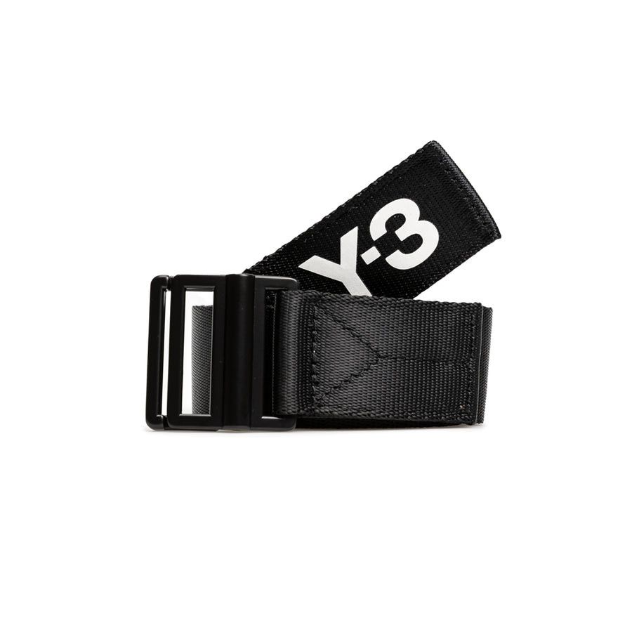 image of Adidas Y-3 Classic Logo Belt Size S in Black, Men's