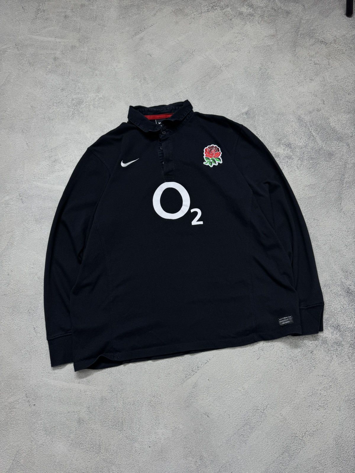 Nike Vintage Y2k Nike England O2 🏴󠁧󠁢󠁥󠁮󠁧󠁿 Union Shirt Jersey 00’s Size US XXL / EU 58 / 5 - 3 Thumbnail